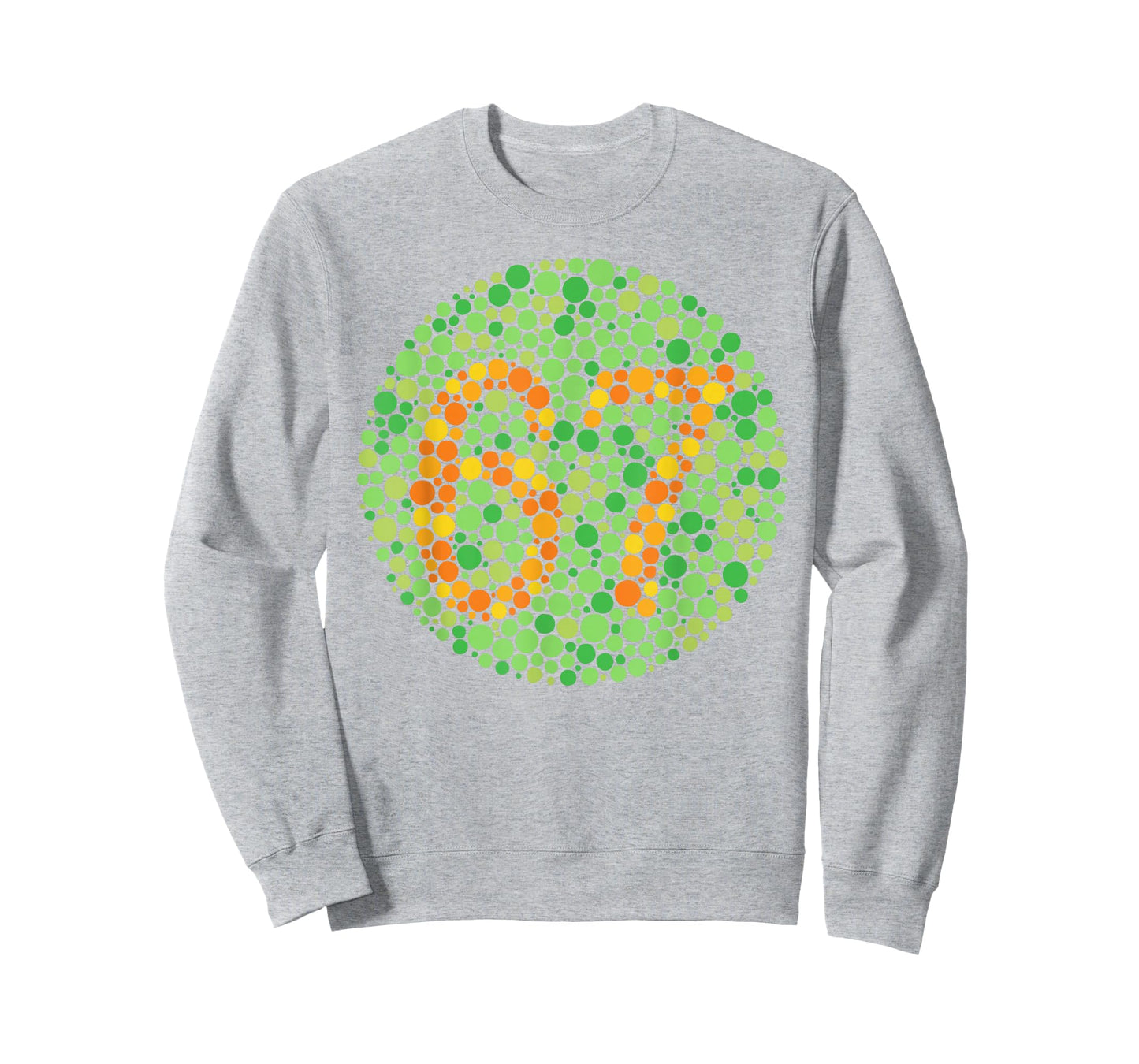 Color Blind Test 67 Six Seven Polka Dot Teacher Nurse Kids T-Shirt