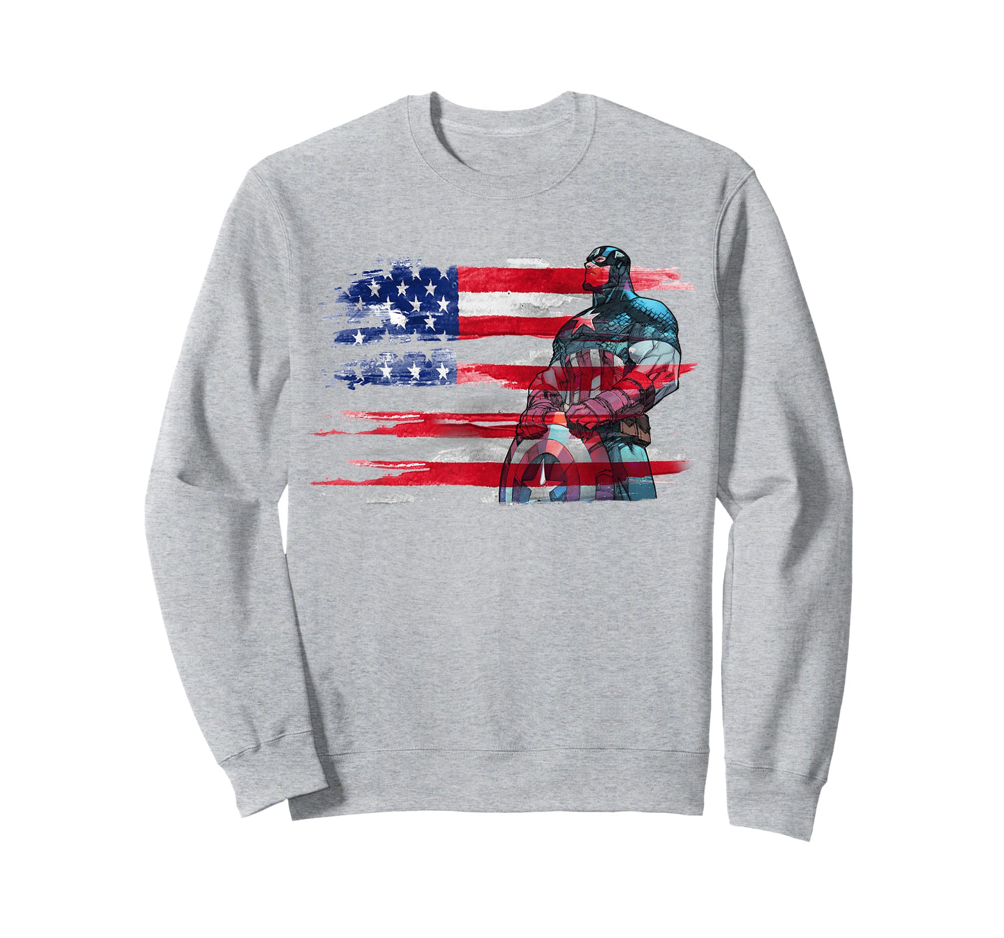 Marvel Captain America Stand to Honor RedWhiteBlue T-Shirt T-Shirt