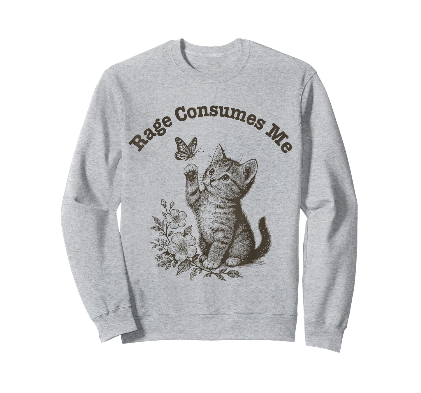 Rage Consumes Me Cat T-Shirt