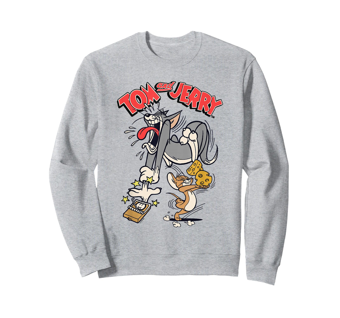 Tom and Jerry Classic Mousetrap Fail Scene Logo T-Shirt