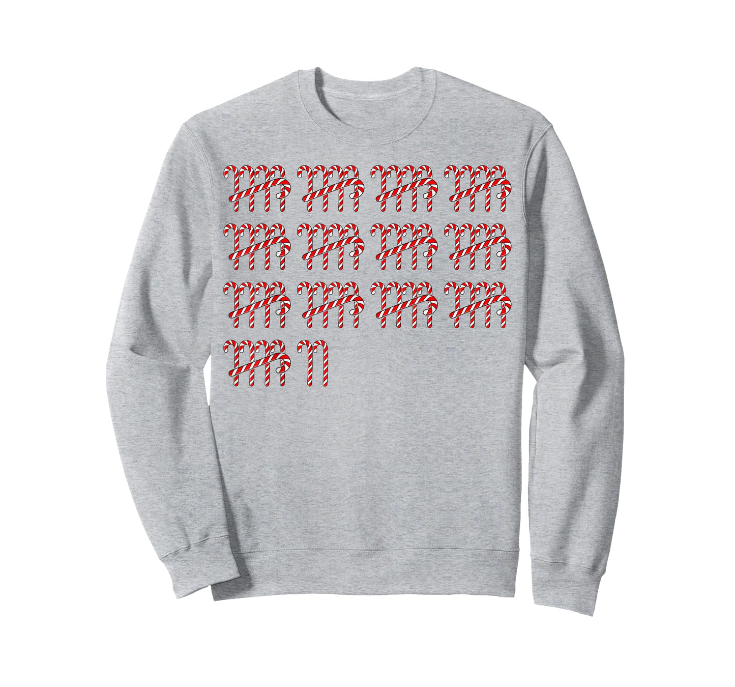 67 Counting Candy Cane Math Teacher Vintage 67th Number T-Shirt