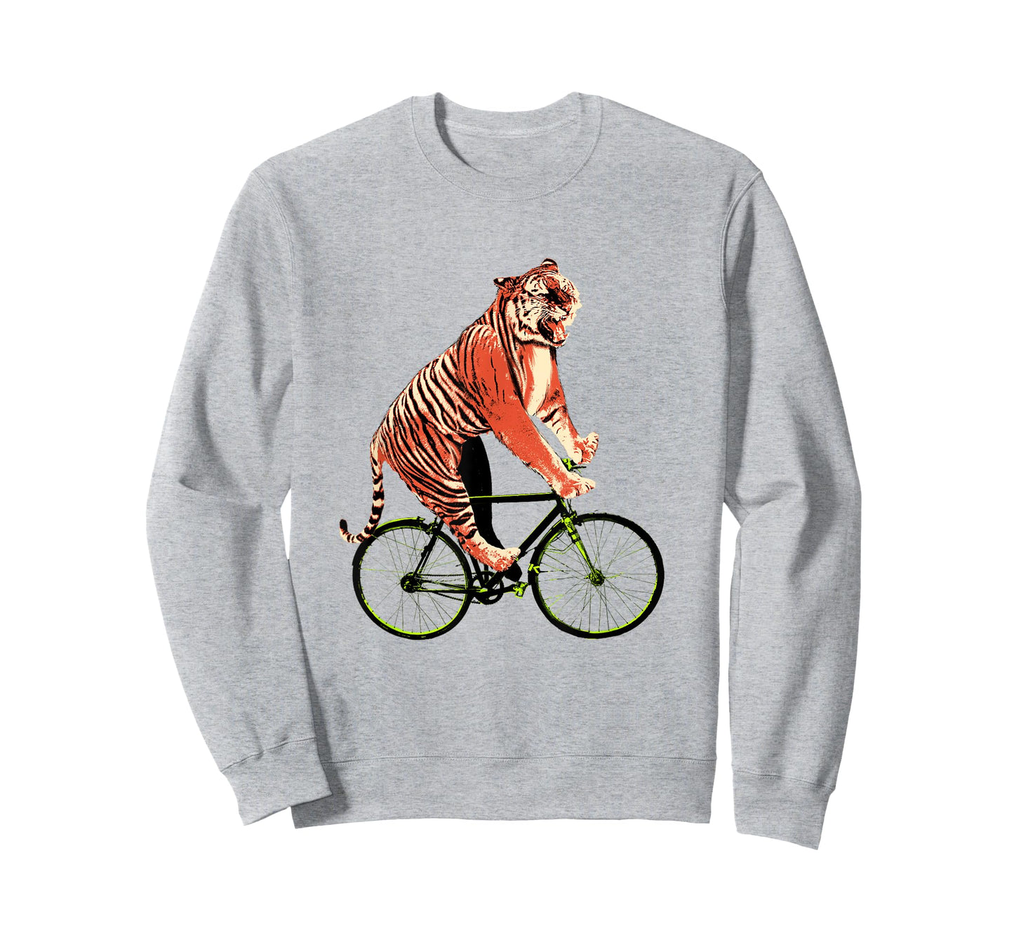 Tiger Riding Bicycle - Funny Tiger gift for a Cyclist T-Shirt
