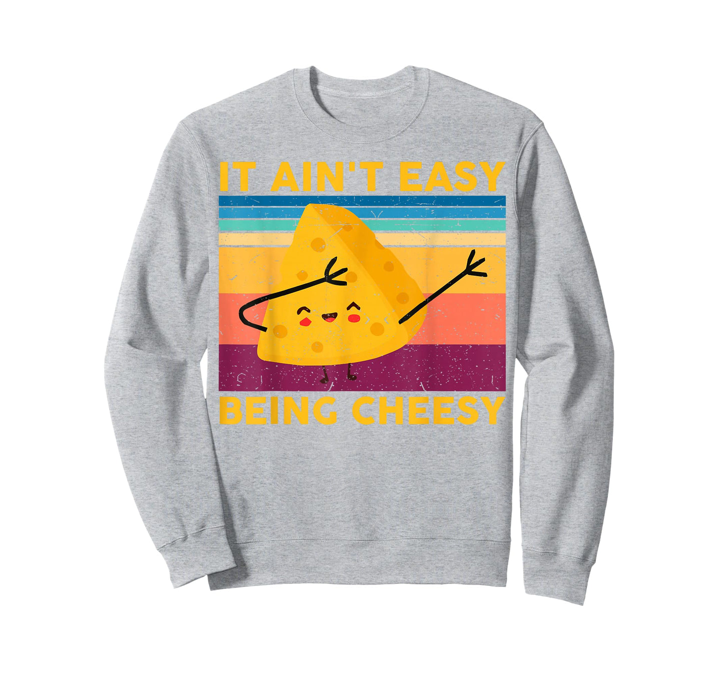 Cheese Shirt it Aint Easy Being Cheesy Funny Kids Boys Men T-Shirt