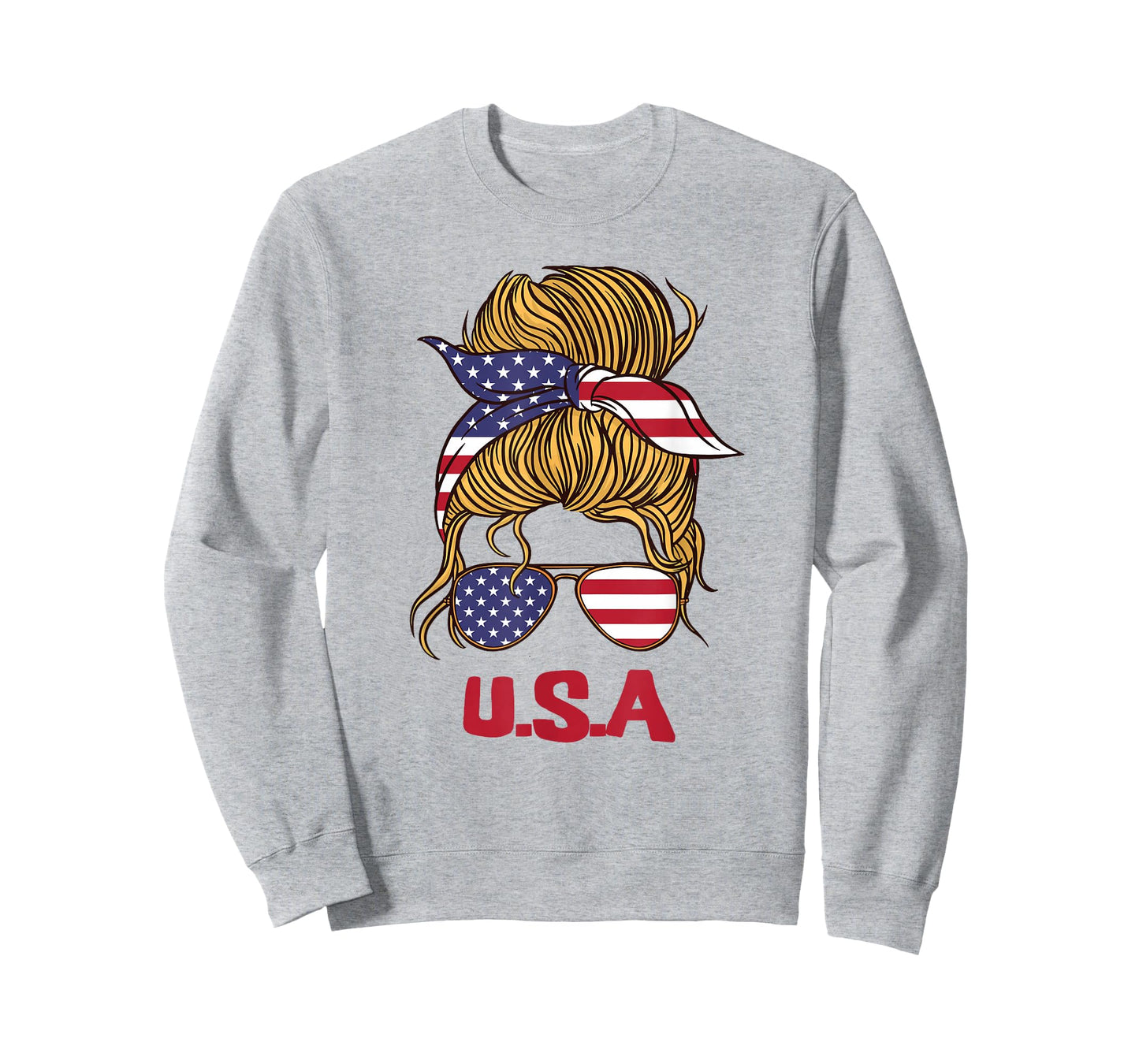 United States For Girl American Flag for Women USA T-Shirt