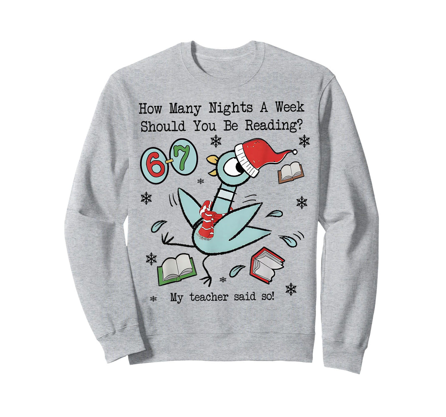How Many Nights A Week Should You Be Reading 6–7 Teacher T-Shirt