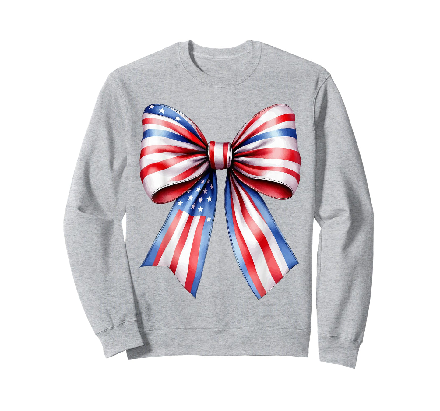 Patriotic USA Bow Tee for July 4th & Memorial Day T-Shirt