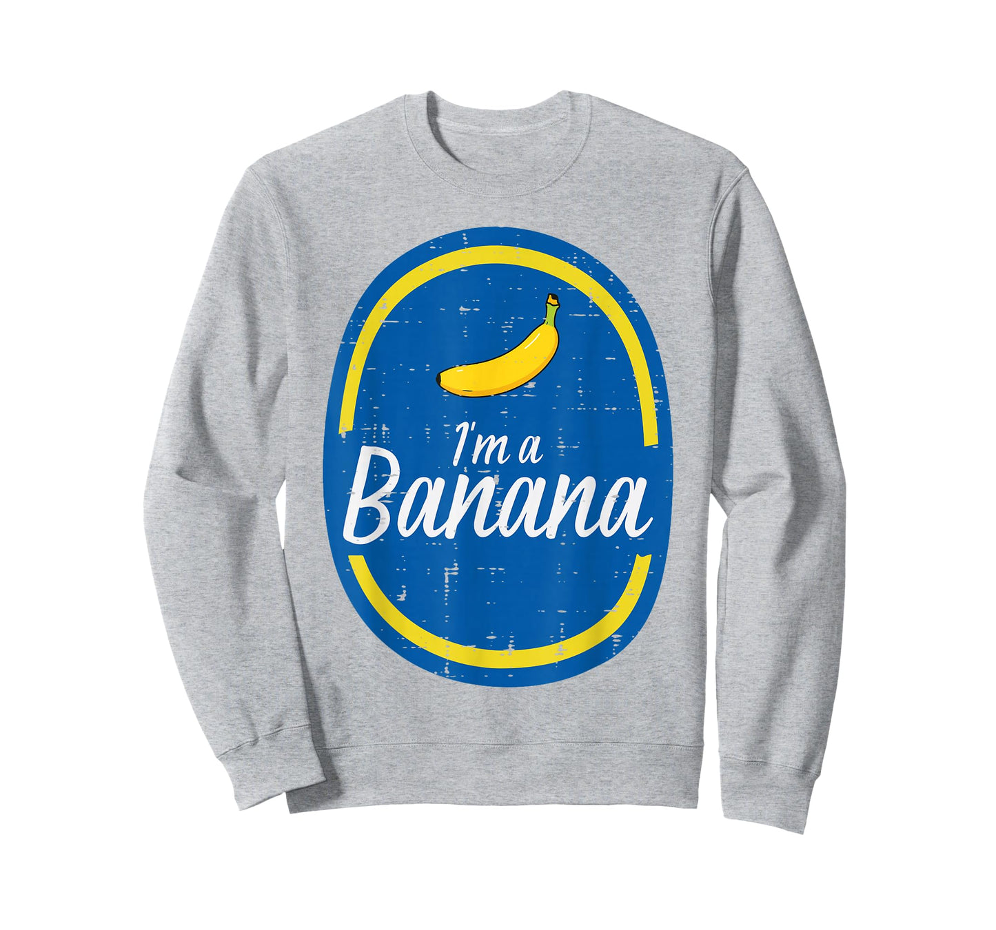 Im A Banana Sticker Fruit Halloween Costume Men Women Kids T-Shirt