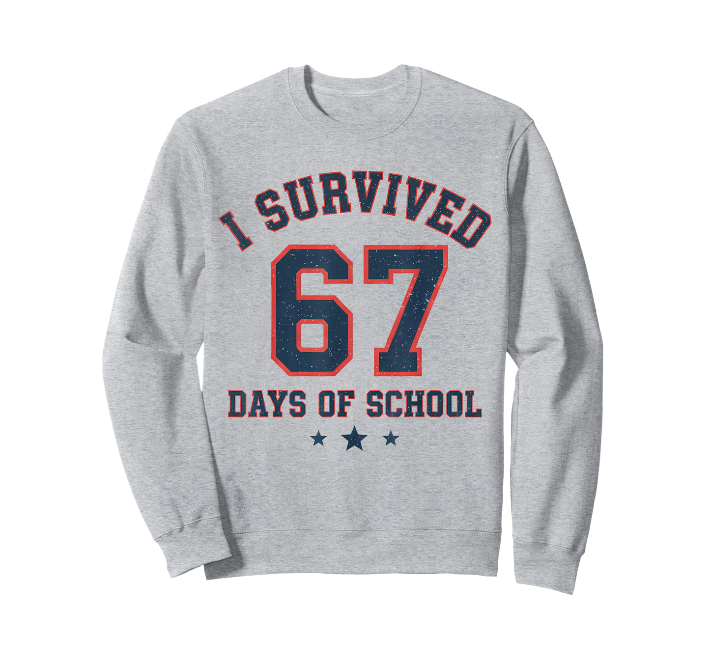 I Survived 67 Days of School Students Teachers 67 Meme Kids T-Shirt