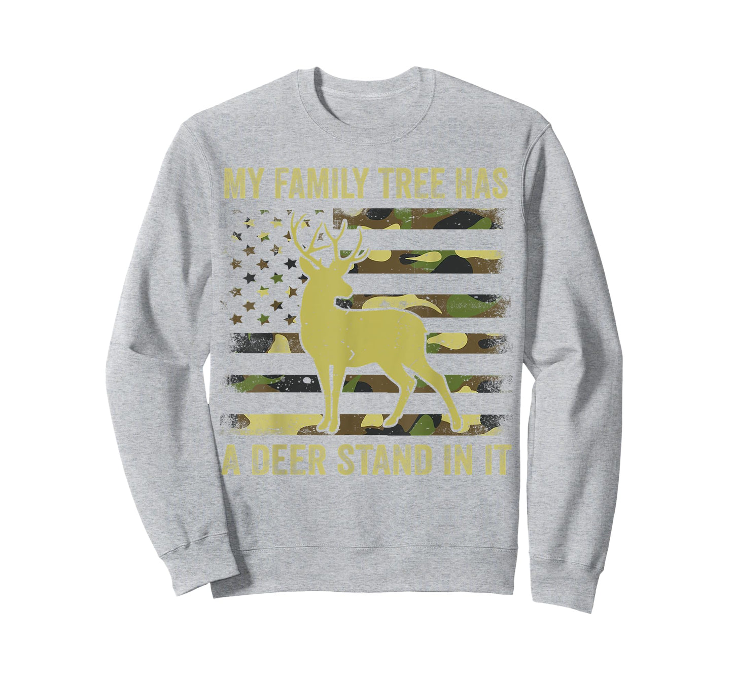 Hunting-Shirt My Family Tree Has Deer Stand In It Funny Camo T-Shirt