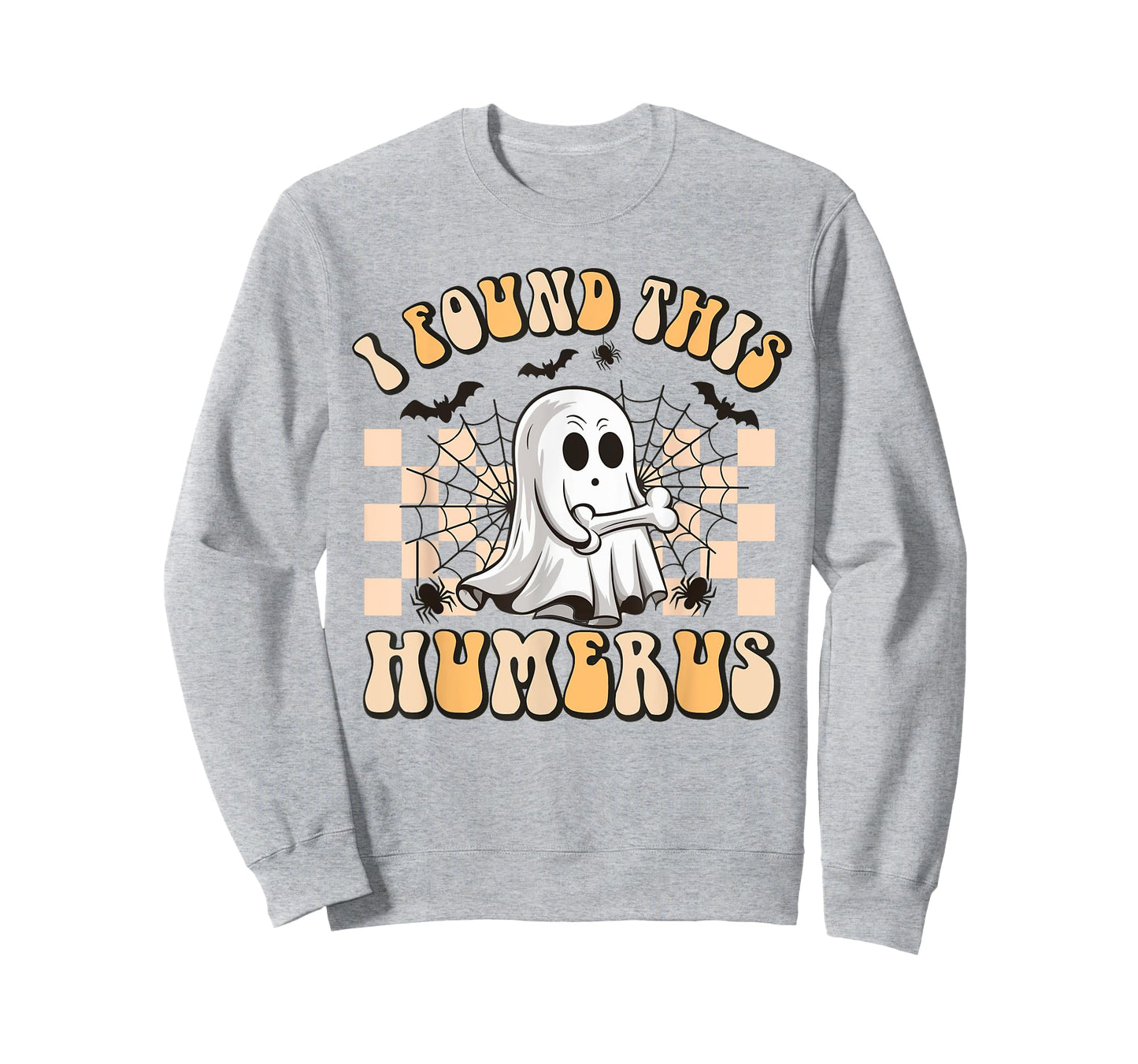 Groovy I Found This Humerus Funny Halloween Humorous Medical T-Shirt