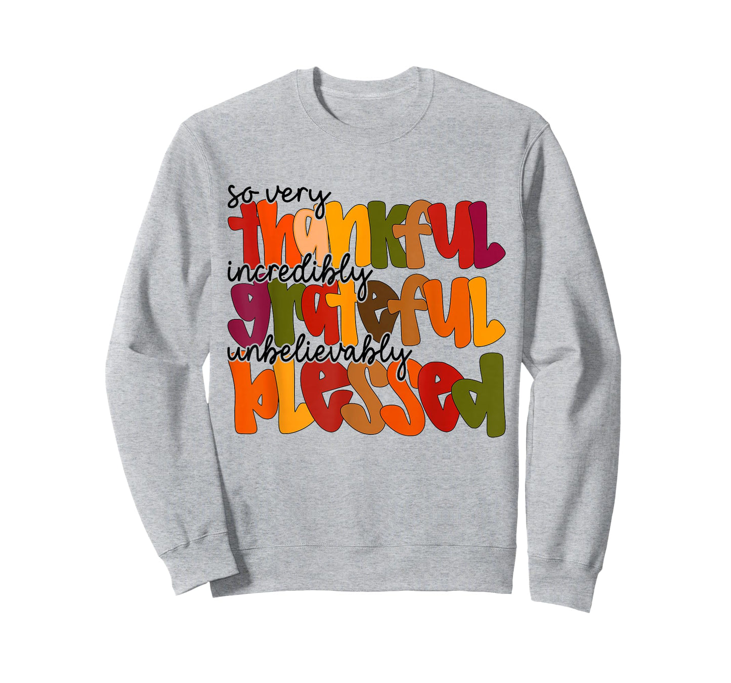 Thankful Grateful Blessed Shirt Thanksgiving Women T-Shirt