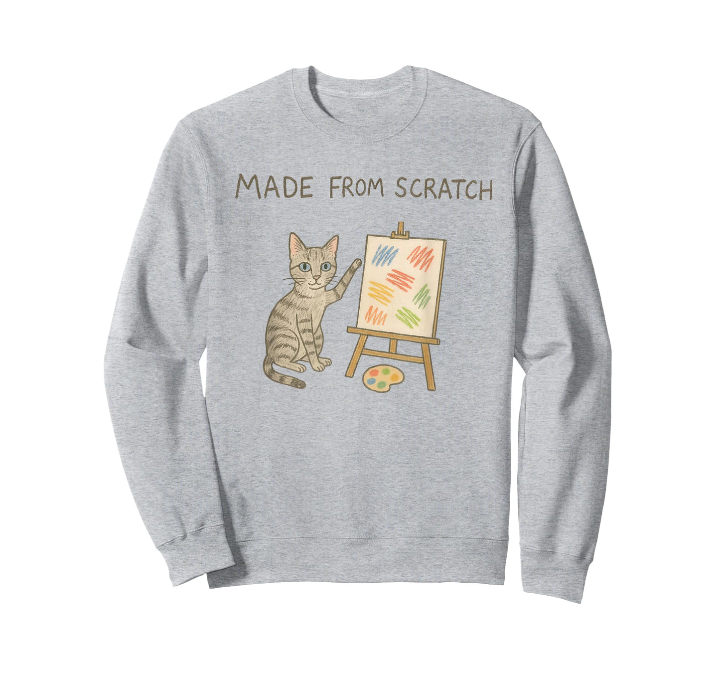 Made From Scratch Cat T-Shirt