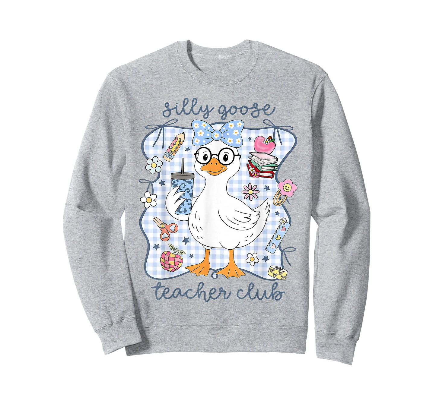 Silly Goose Teacher Club Back to School Funny First Day T-Shirt