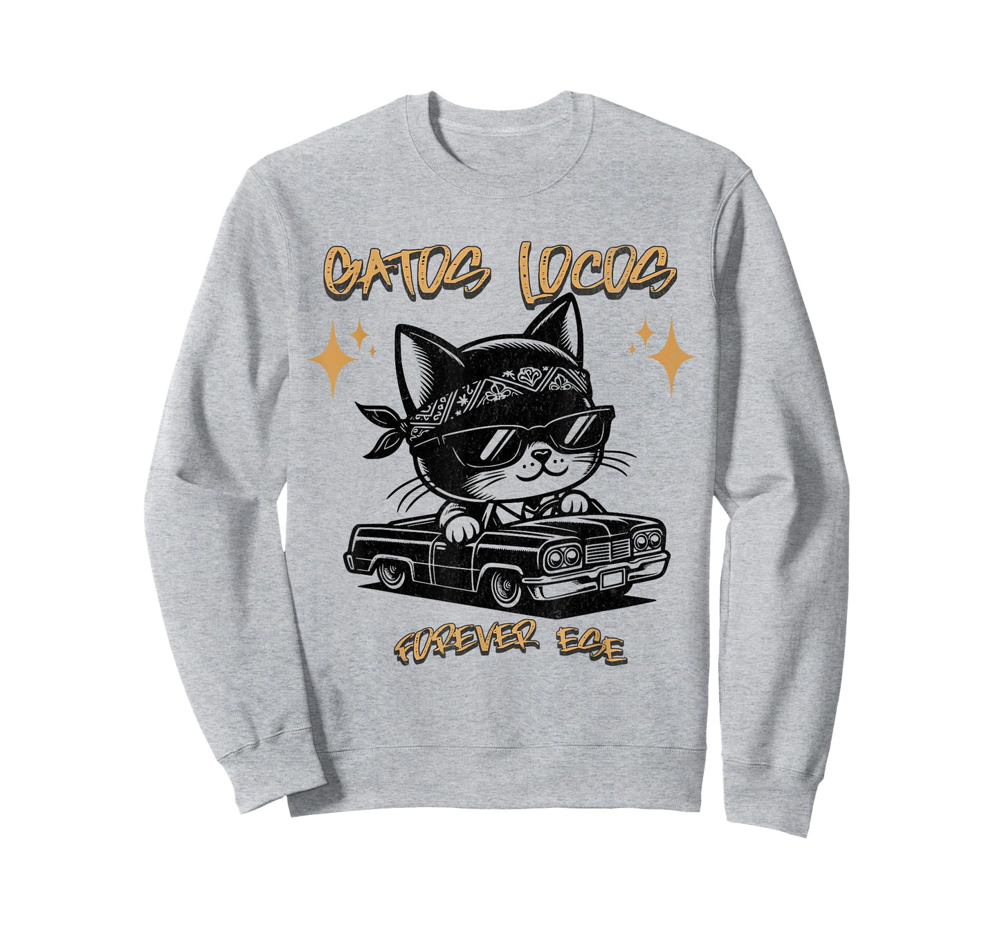 Funny Chola Funny Cholo Funny Lowrider Funny Gatos 90s Style T-Shirt