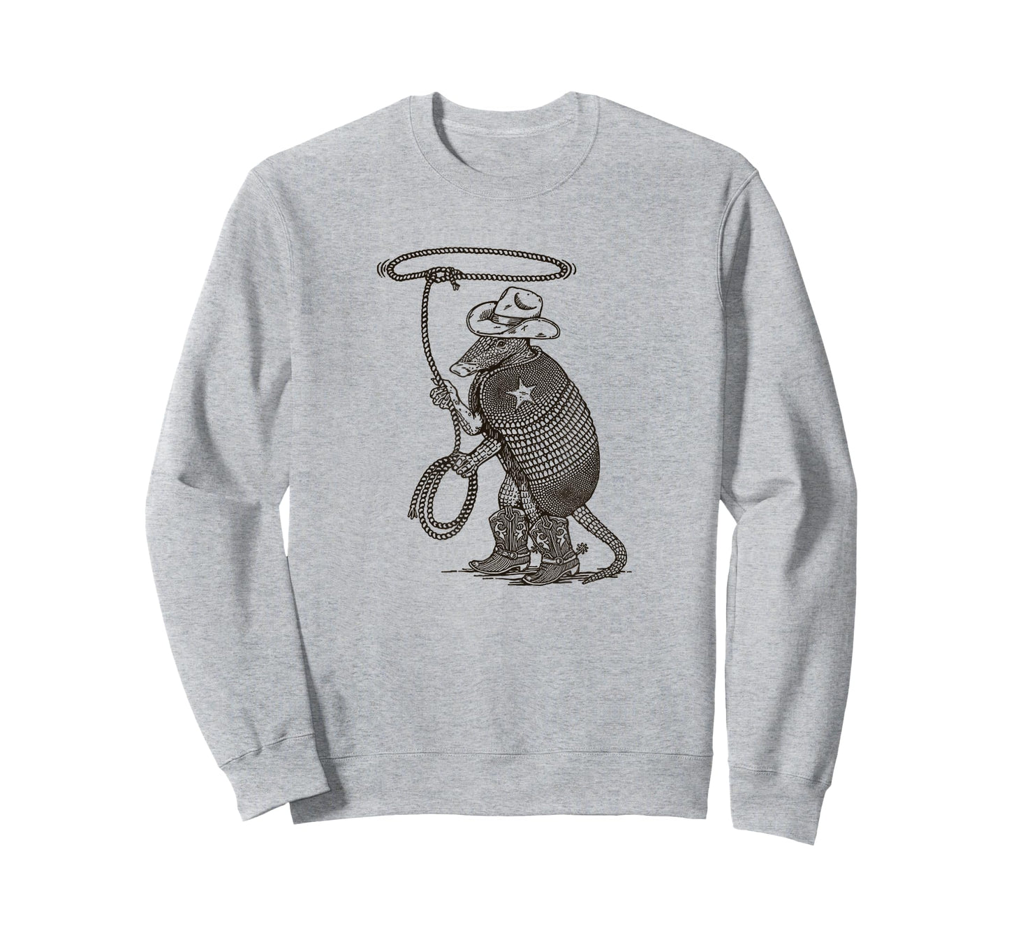 Vintage Cowboy Armadillo Western Funny Pet Desert T-Shirt