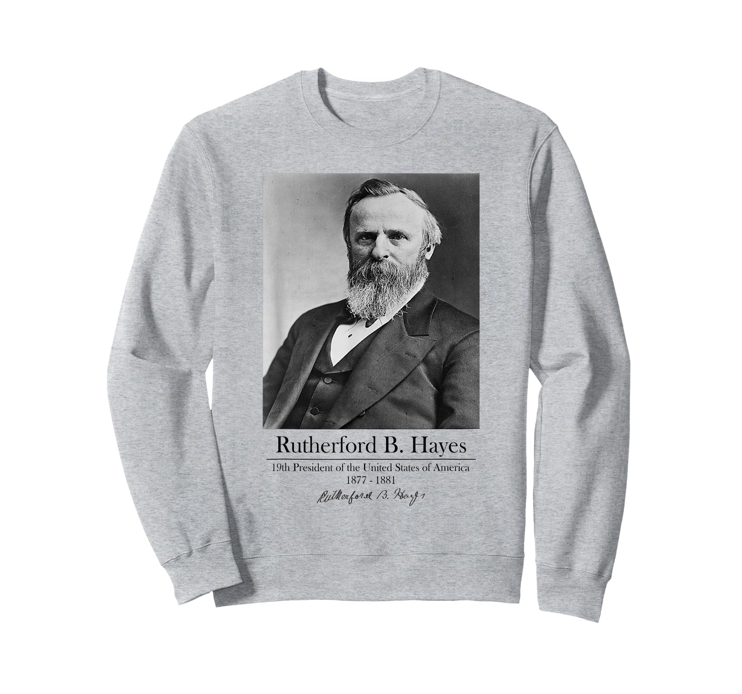 Rutherford B. Hayes Portrait - 19th U.S. President T-Shirt