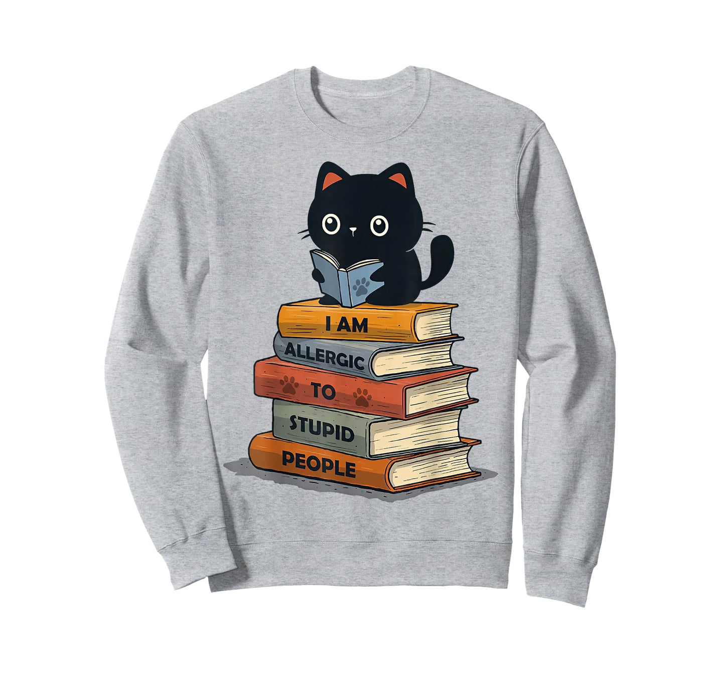 Cat I Am Allergic To Stupid People Men Women T-Shirt