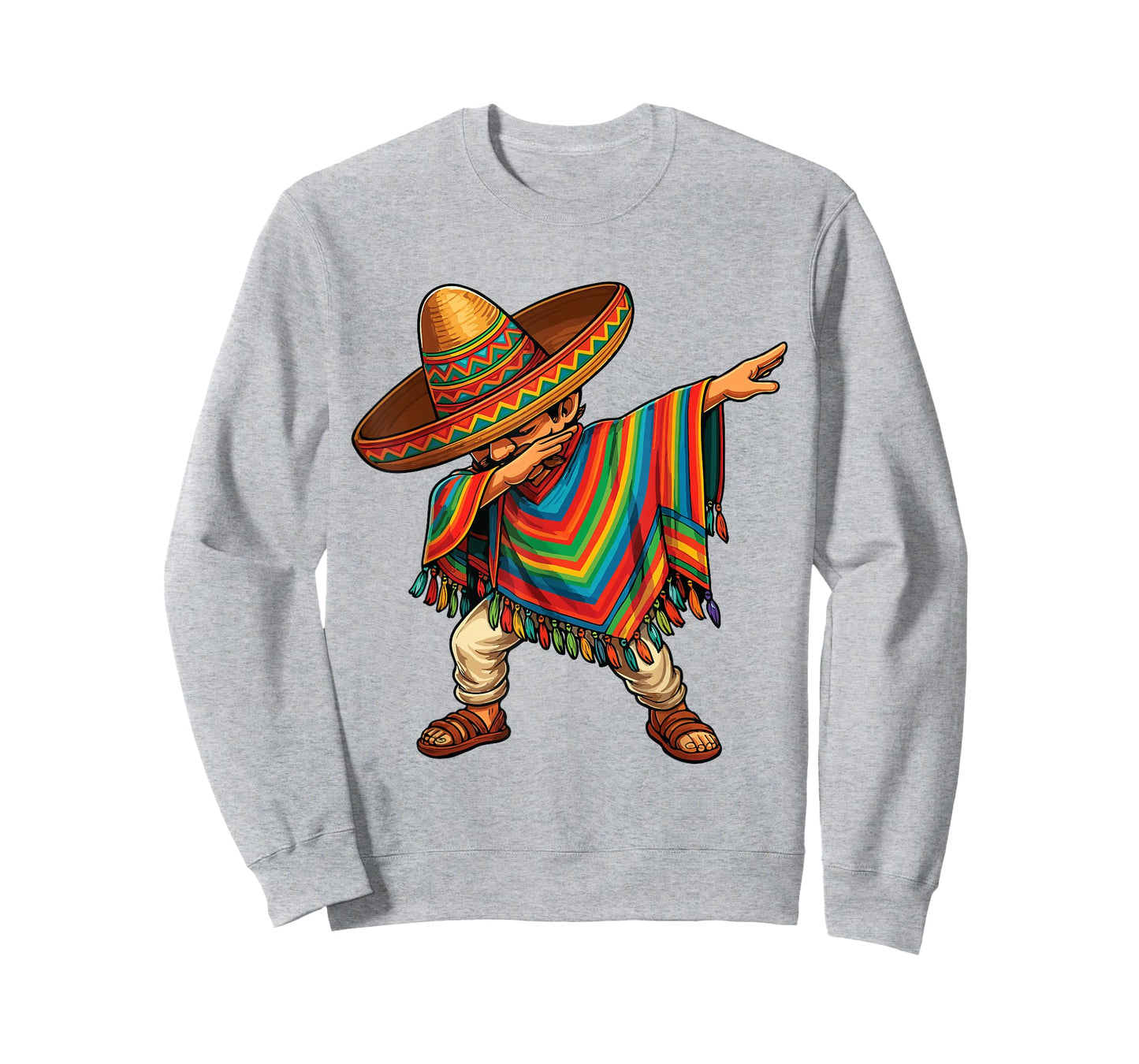 Mexican man dabbing 5 de mayo design boys cinco de mayo T-Shirt