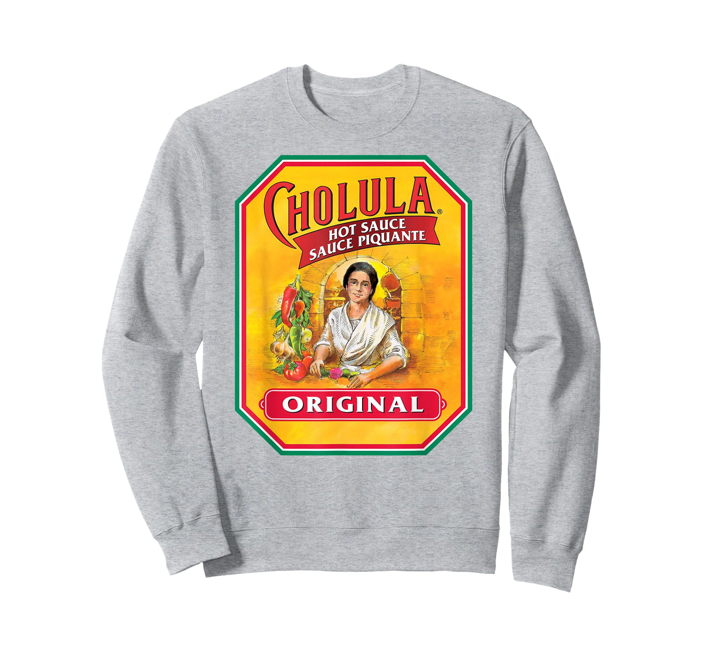 Cholula Hot Sauce Bottle Lable Casual Costume Foodies T-Shirt