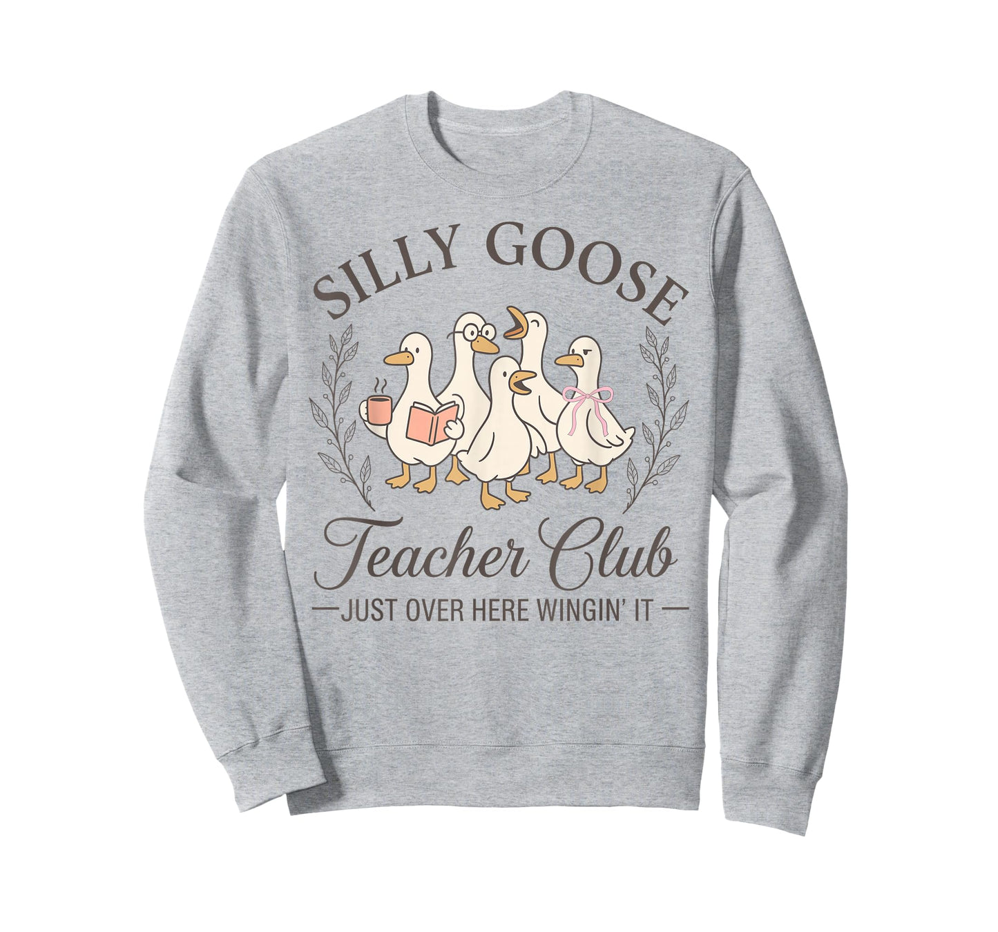 Funny Silly Goose Teacher Club Teacher Appreciation Gifts T-Shirt