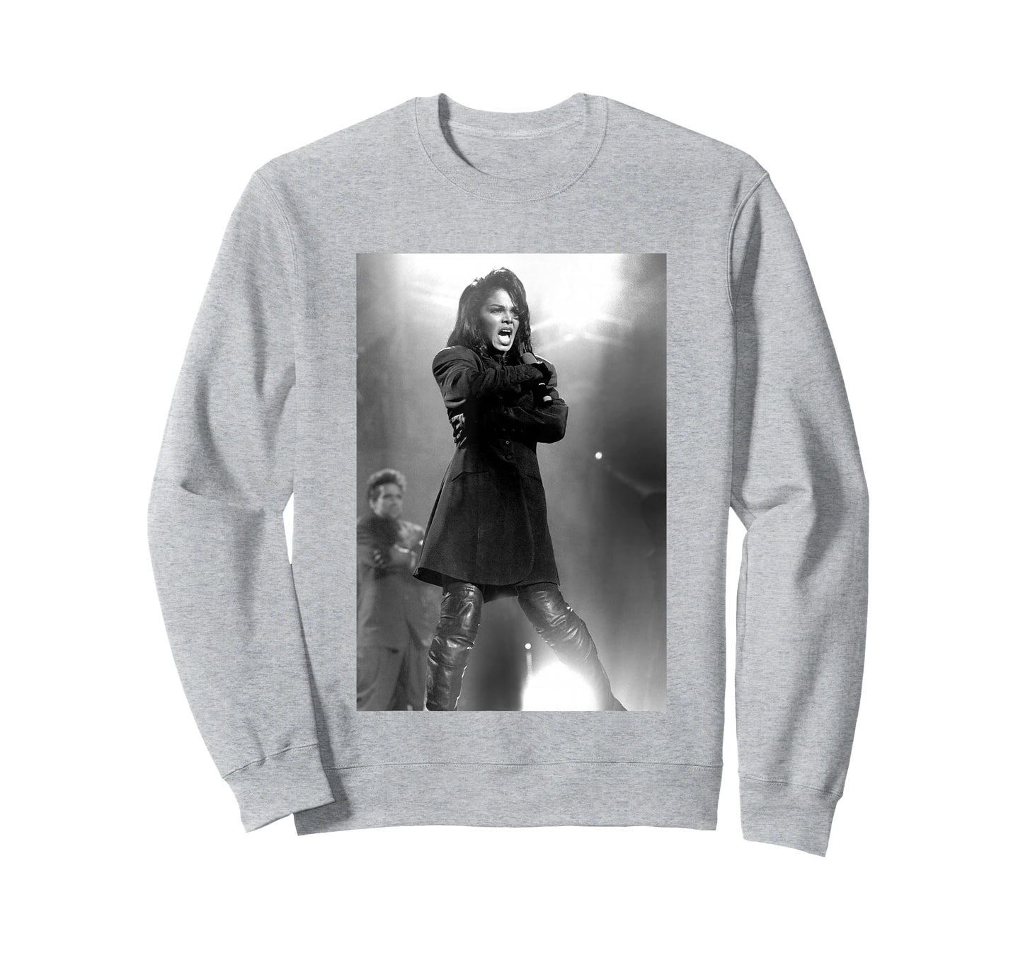 Janet Jackson Singing Live On Stage by Stephen Wright T-Shirt