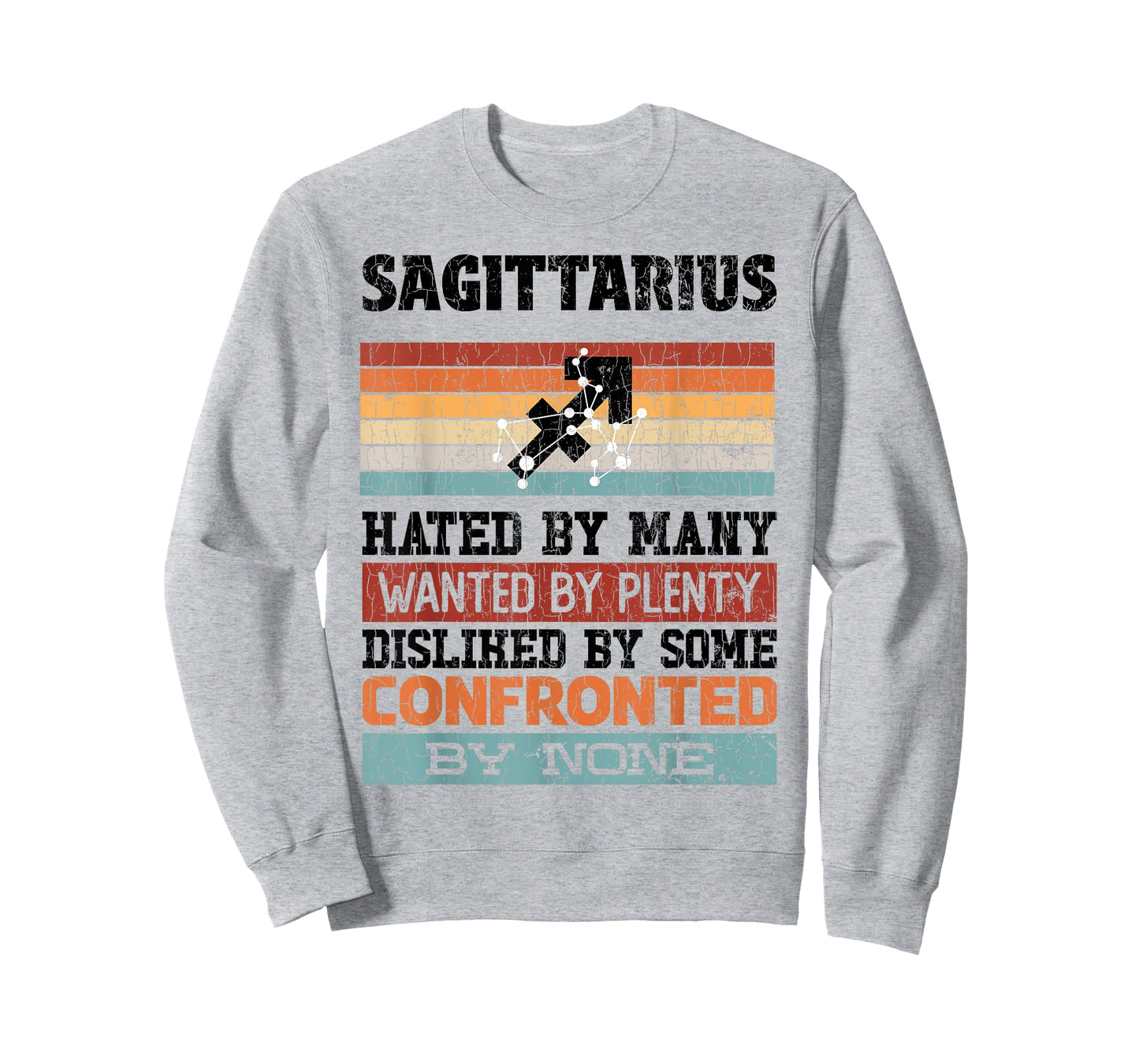 Zodiac Sign Funny Sagittarius Hated By Many Graphic T-Shirt