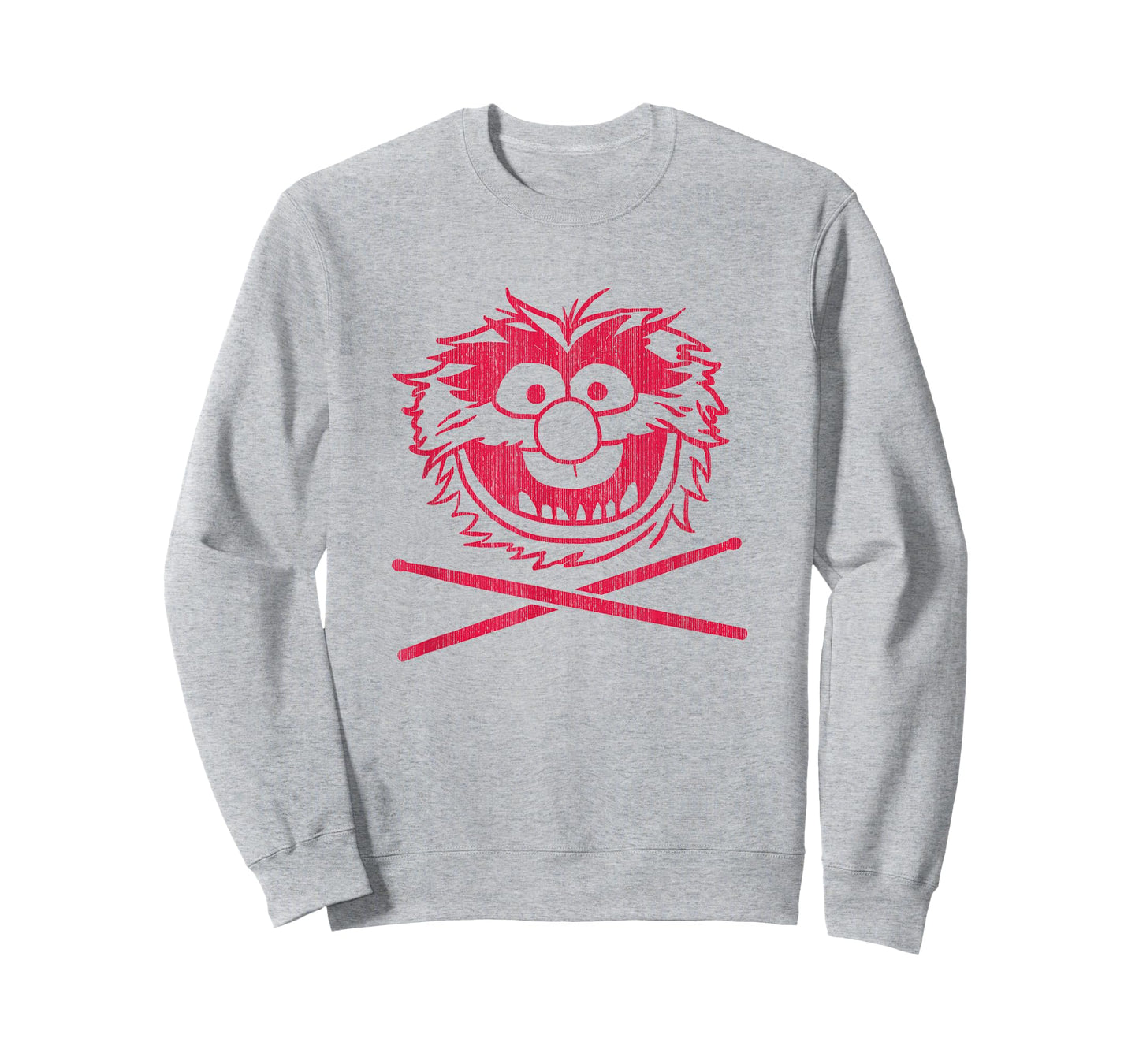 Disney The Muppets Party Animal Vintage Red Drummer Poster T-Shirt