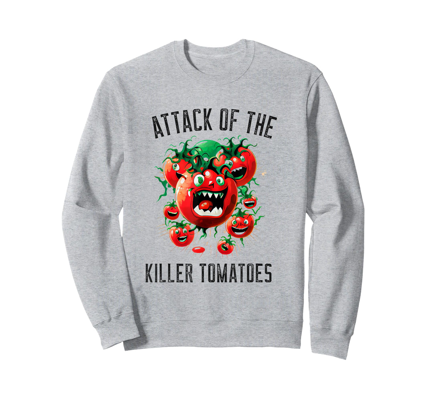 Attack of the Killer Tomatoes Vegan Vegetarian Garden T-Shirt