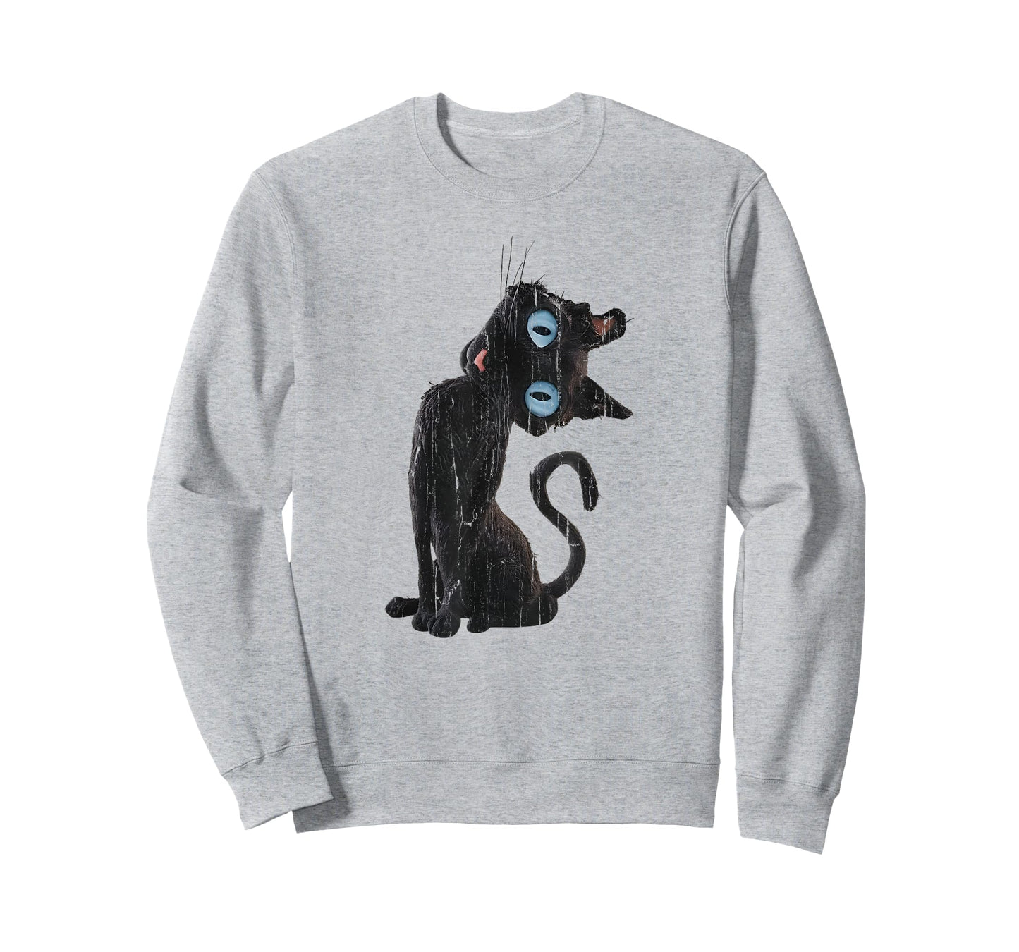 Coraline Cat, Creepy Cat, Cute Cat Meme T-Shirt