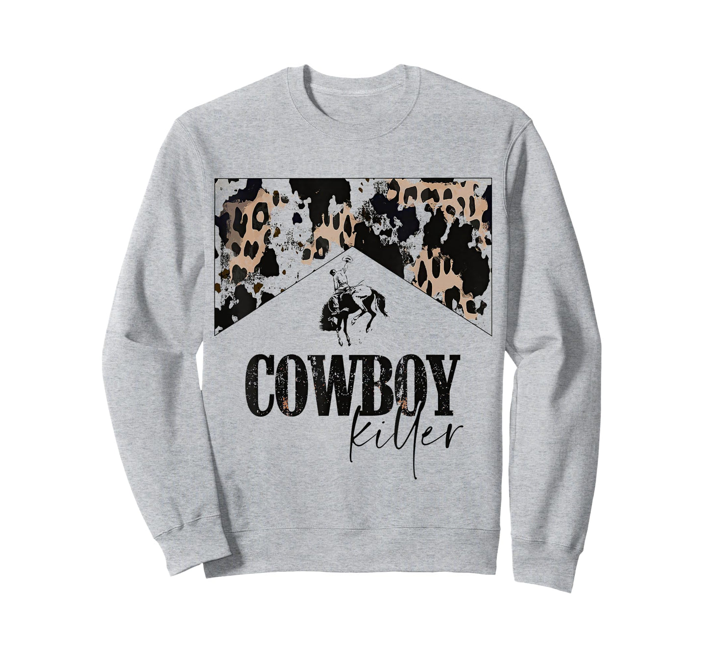 Cowboy Killer Western leopard country cowgirl vintage woman T-Shirt