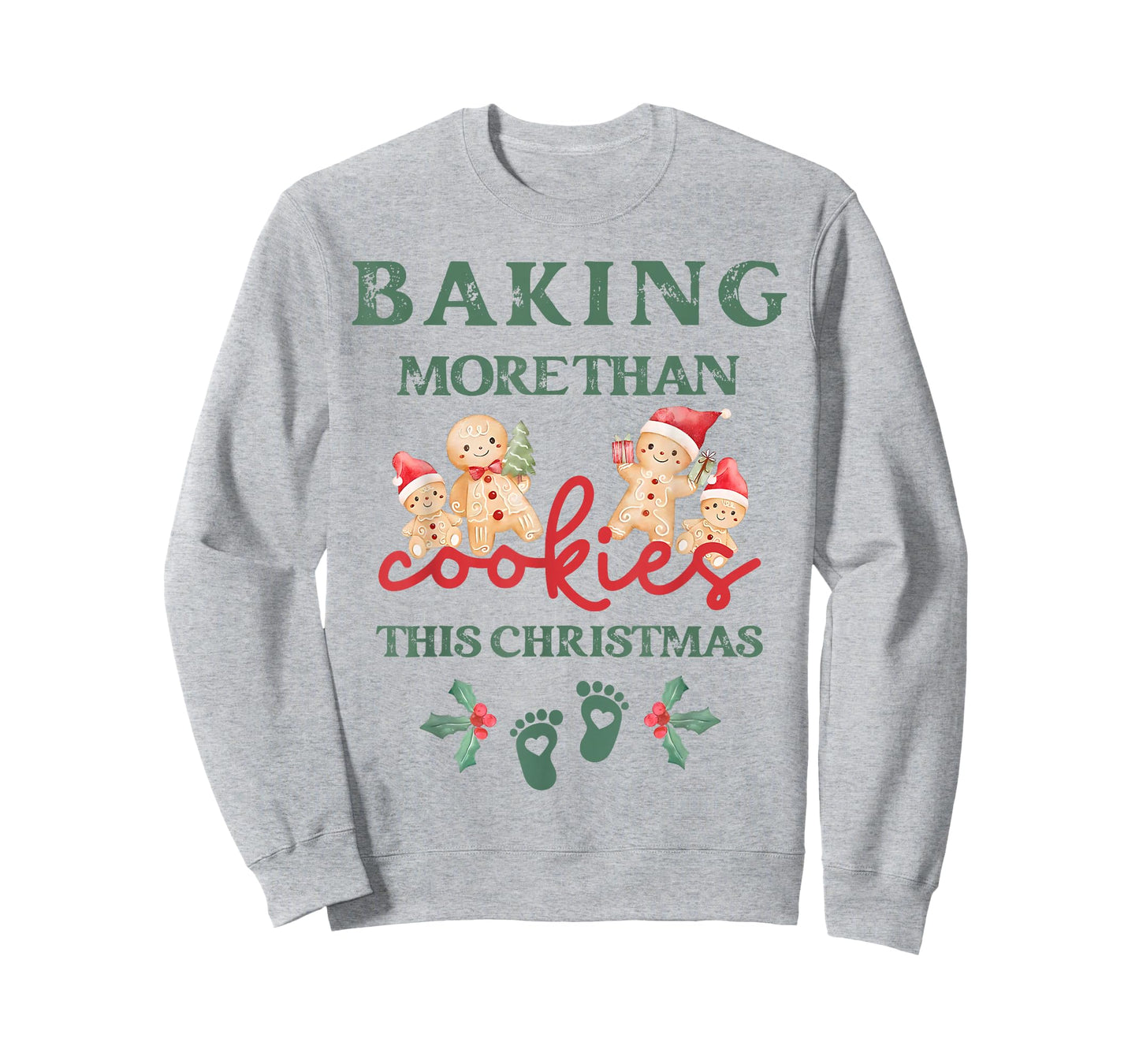 Baking More Than Cookies This Christmas Pregnant Mom to Be T-Shirt