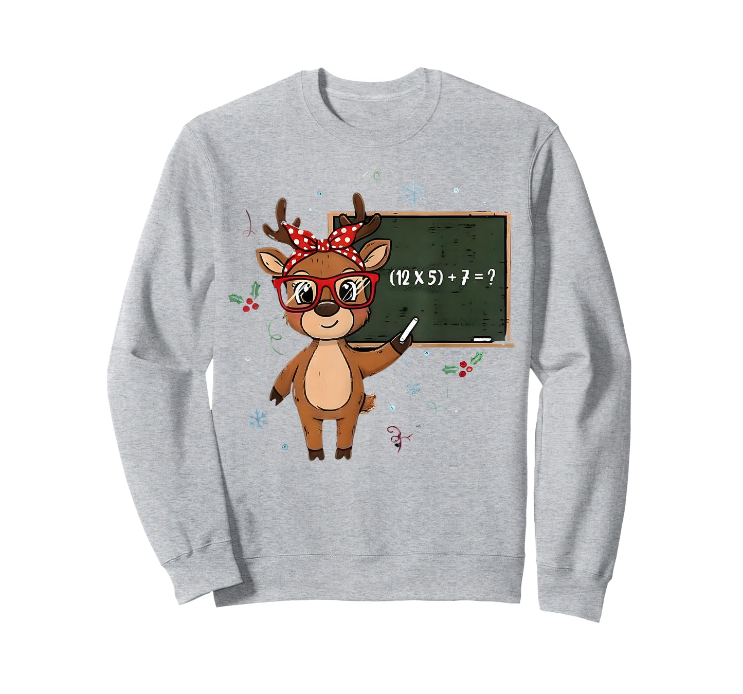 67 Meme Christmas Reindeer Funny 6 7 Teacher Men Women Kids T-Shirt