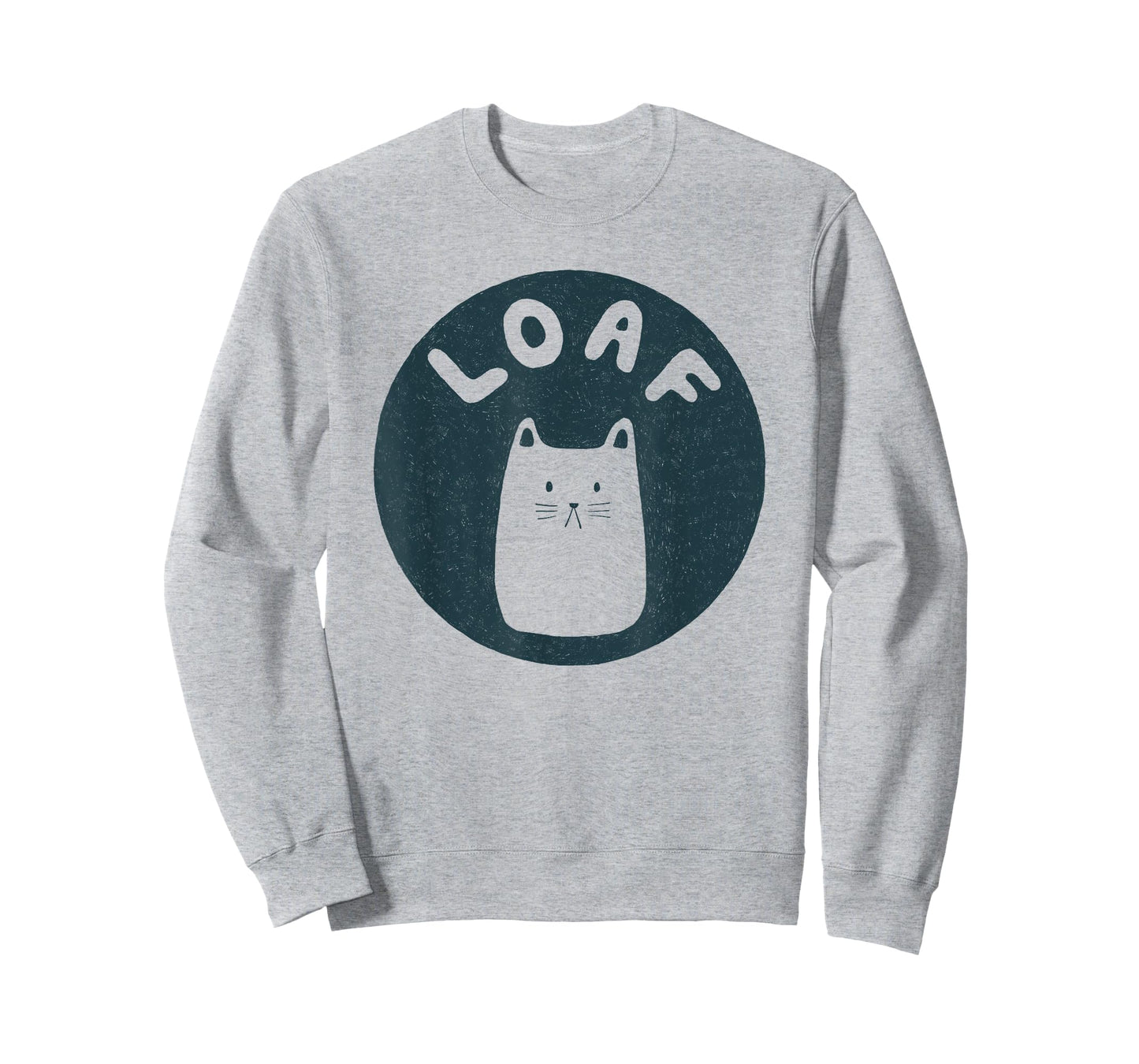 Cute Cat Loaf Illustrated T-Shirt