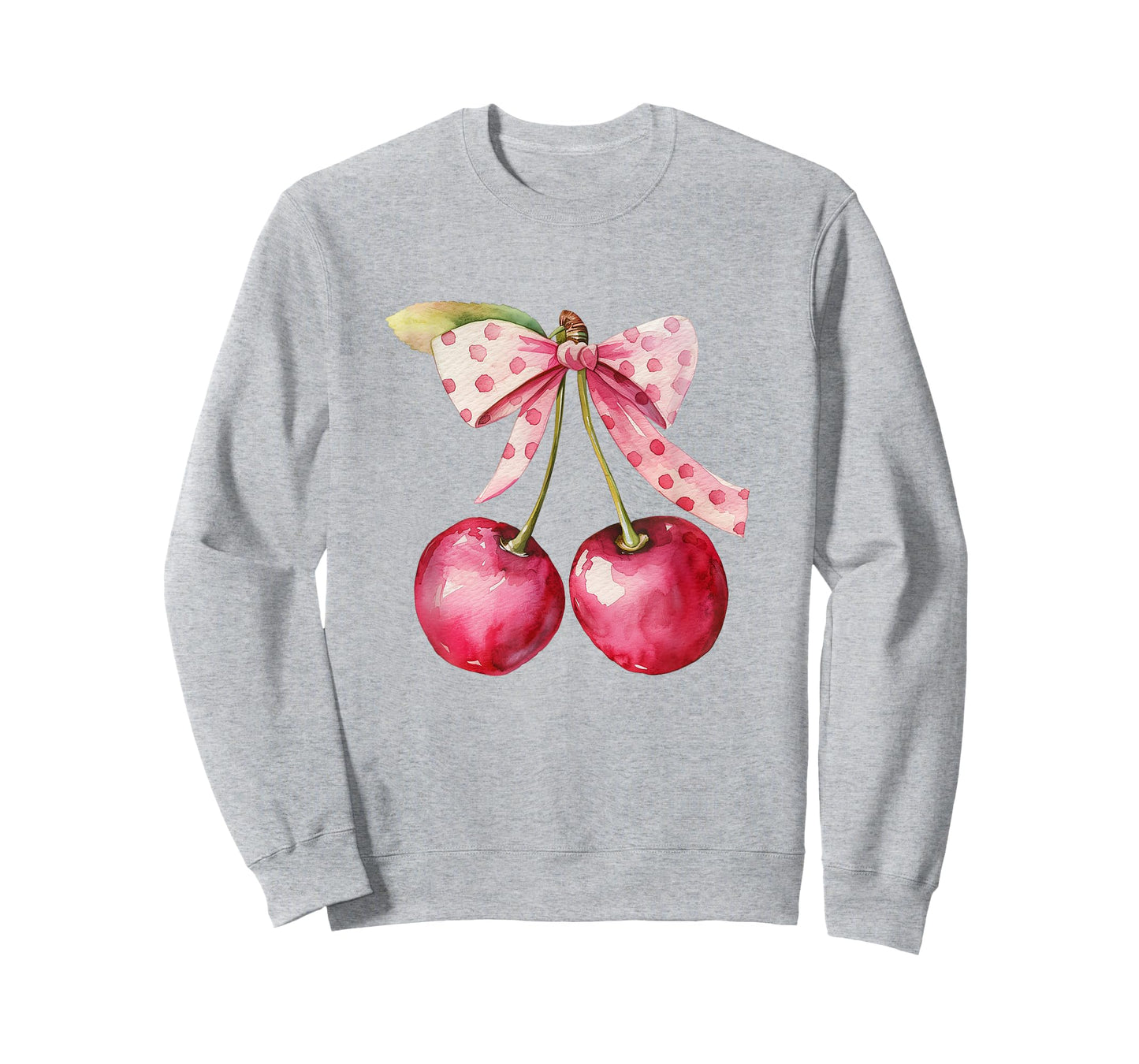 Coquette Bow with Cherry Kawaii Tee T-Shirt