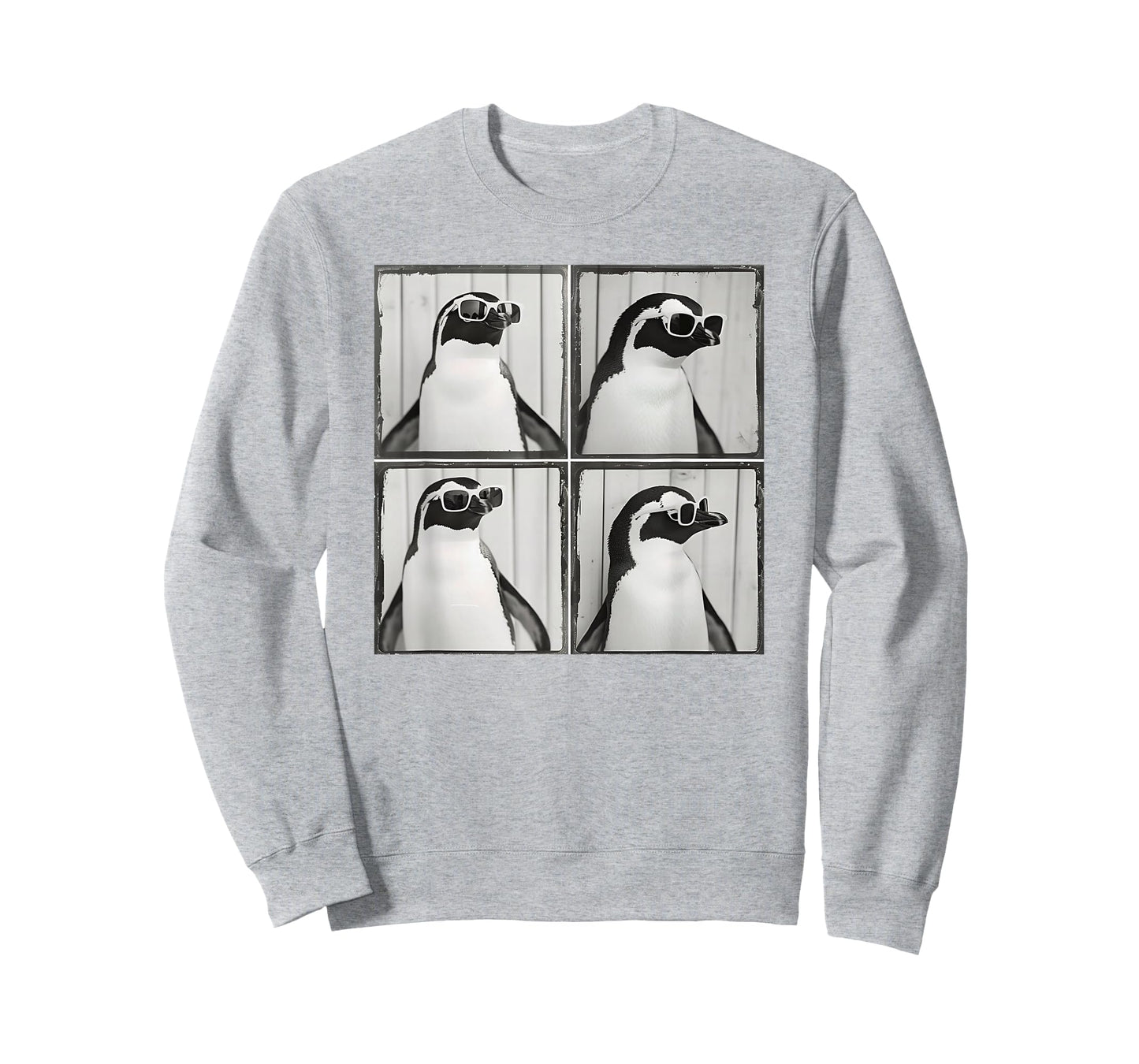 Funny Penguin Wearing Sunglasses Retro Penguin Lover T-Shirt