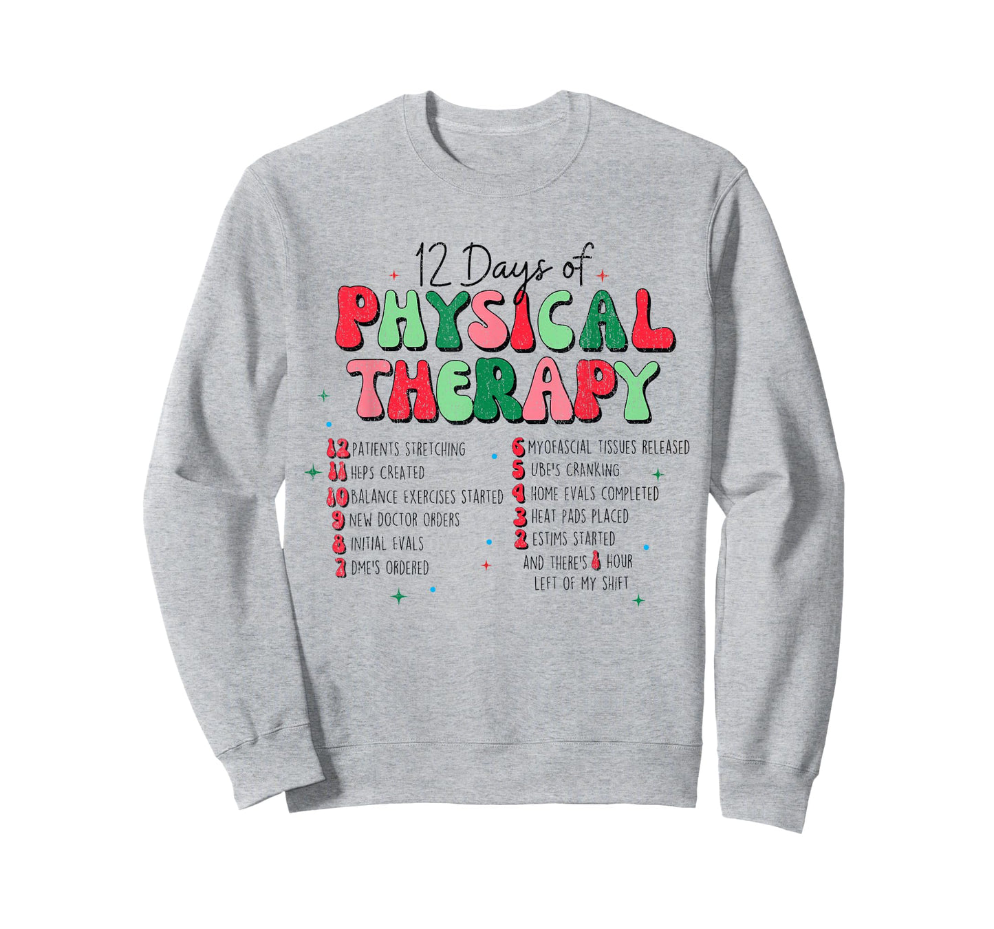 Christmas Physical Therapist Physical Therapy, PT Christmas T-Shirt