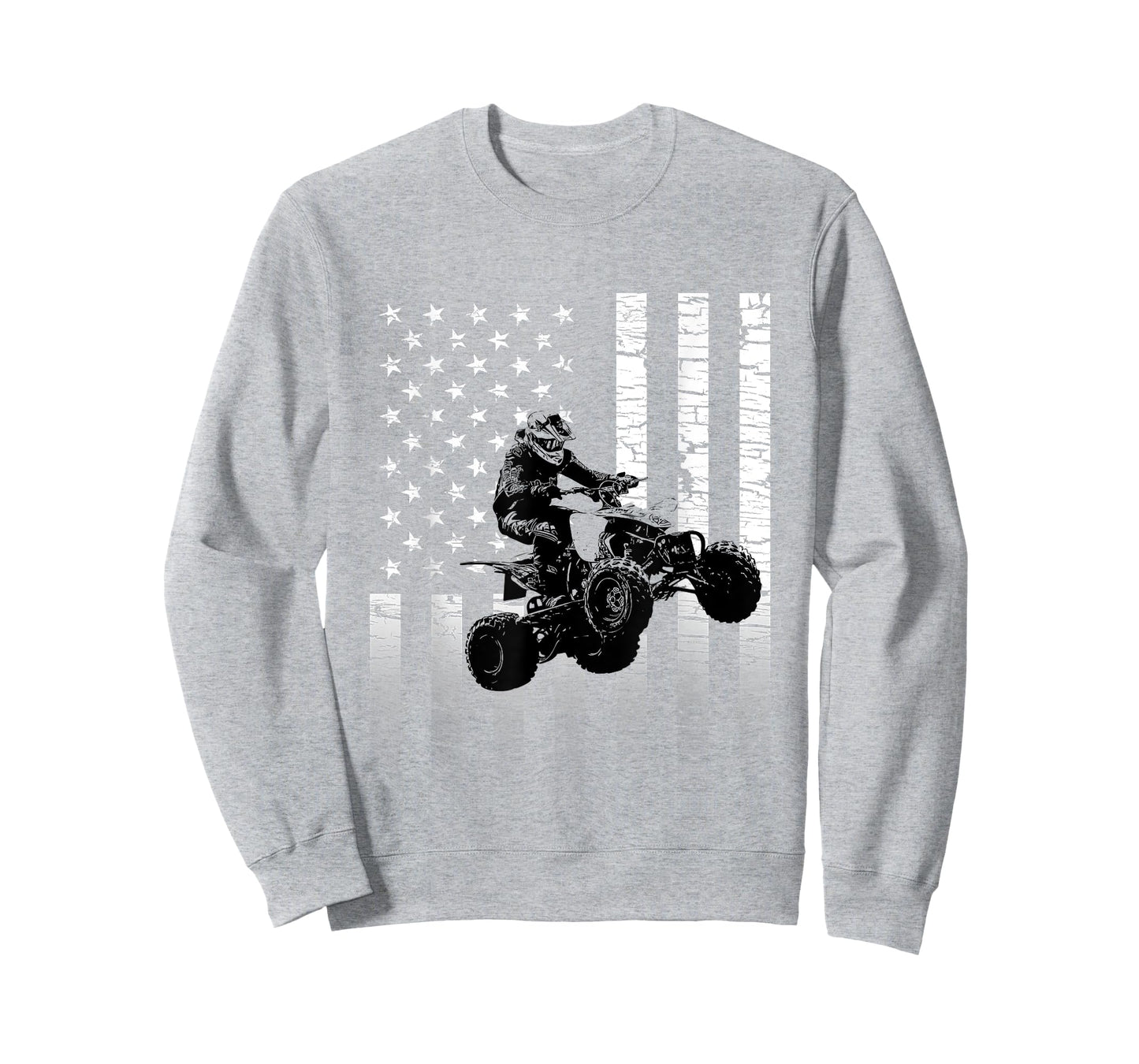 American Flag Graphic ATV/Quad Motocross T-shirt T-Shirt