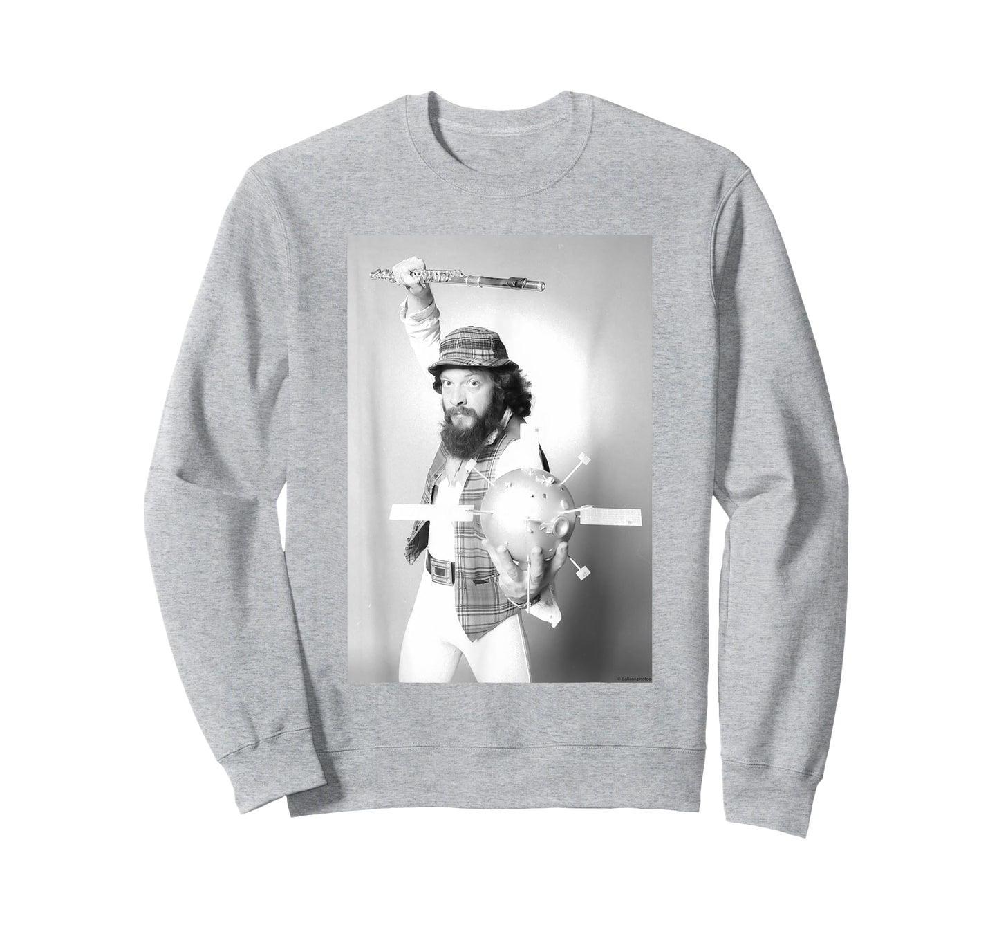 Jethro Tull Ian Anderson Vocalist Flautist By Allan Ballard T-Shirt