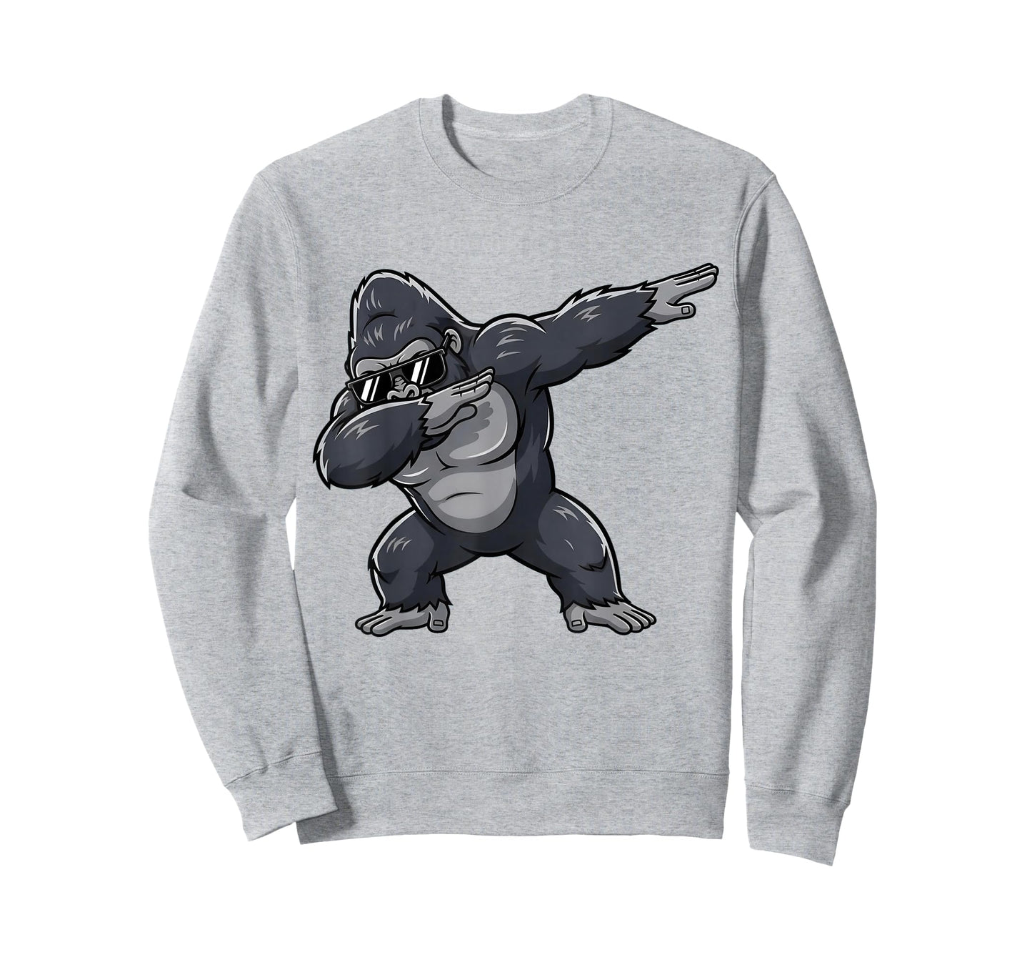 Cute Dabbing Gorilla Sunglasses Boy Men Dab Zoo Animal Kids T-Shirt