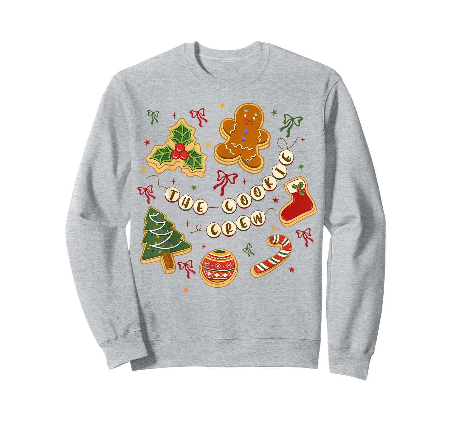 Christmas Cookie Baking Crew for Women Basker Seniors Xmas T-Shirt