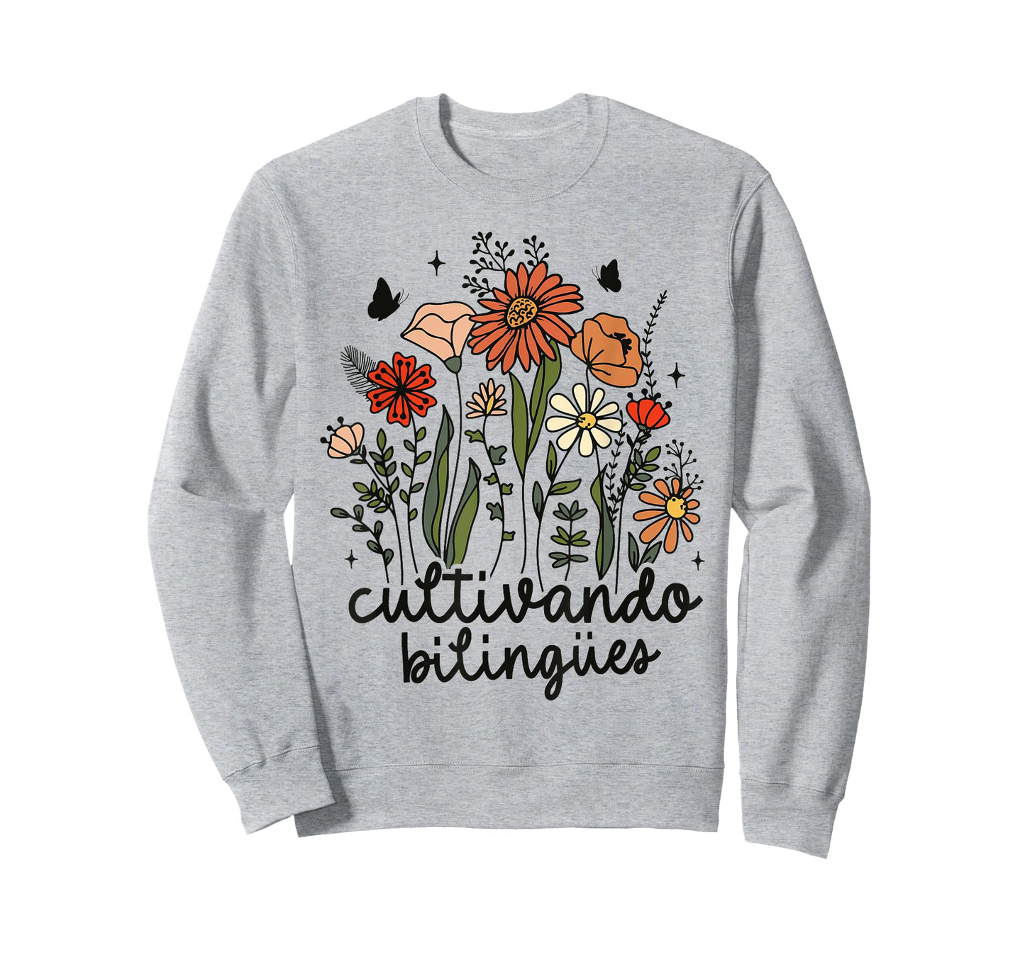 Cultivando Bilingues Dual Language Crew Bilingual Teacher Men Women Girls Kids T-Shirt
