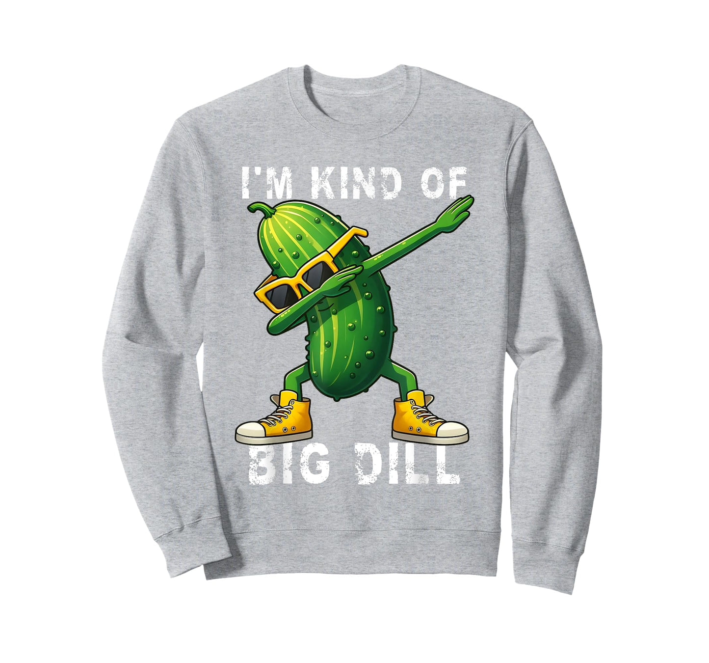 I’m Kind Of Big Dill Pickle Dabbing Halloween Cucumber T-Shirt