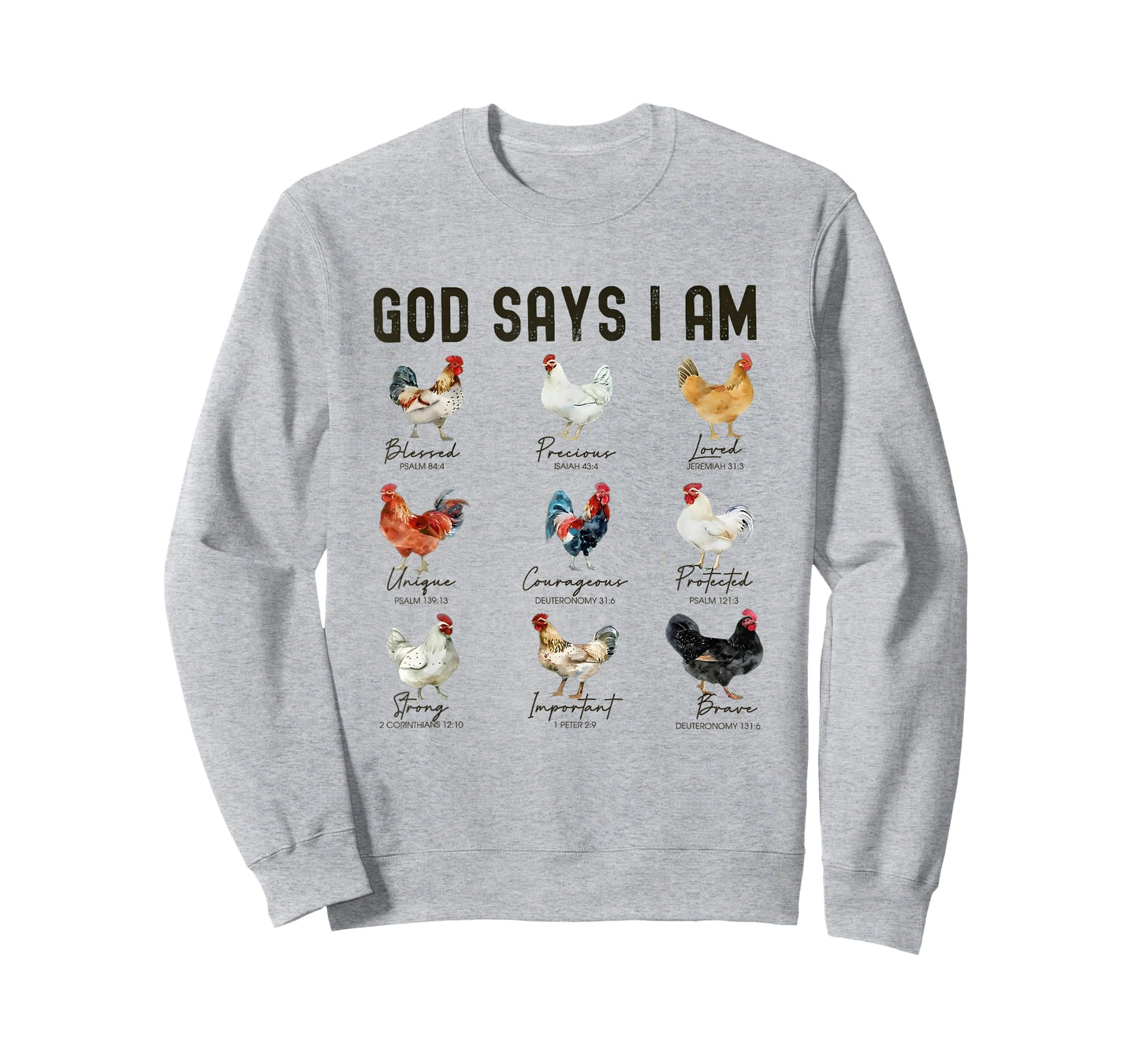 Cute Chicken Lover Farmhouse God Say I Am Chicken T-Shirt