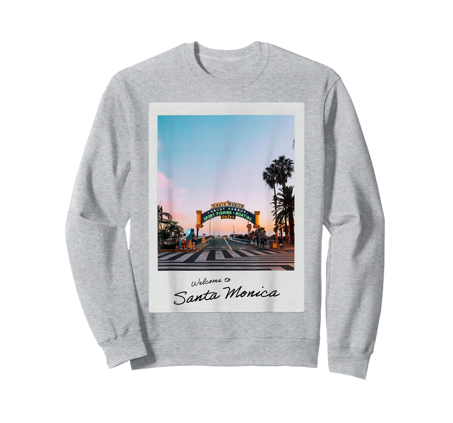 Welcome to Santa Monica Pier Aesthetic Instant Camera 35mm T-Shirt