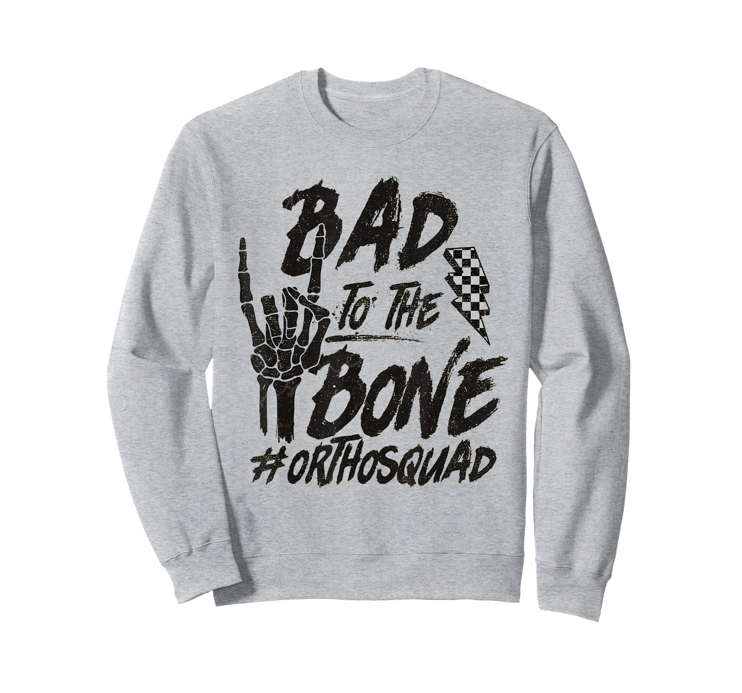 Bad To The Bone Ortho Squad Orthopedic Nurse Trauma Nurse T-Shirt
