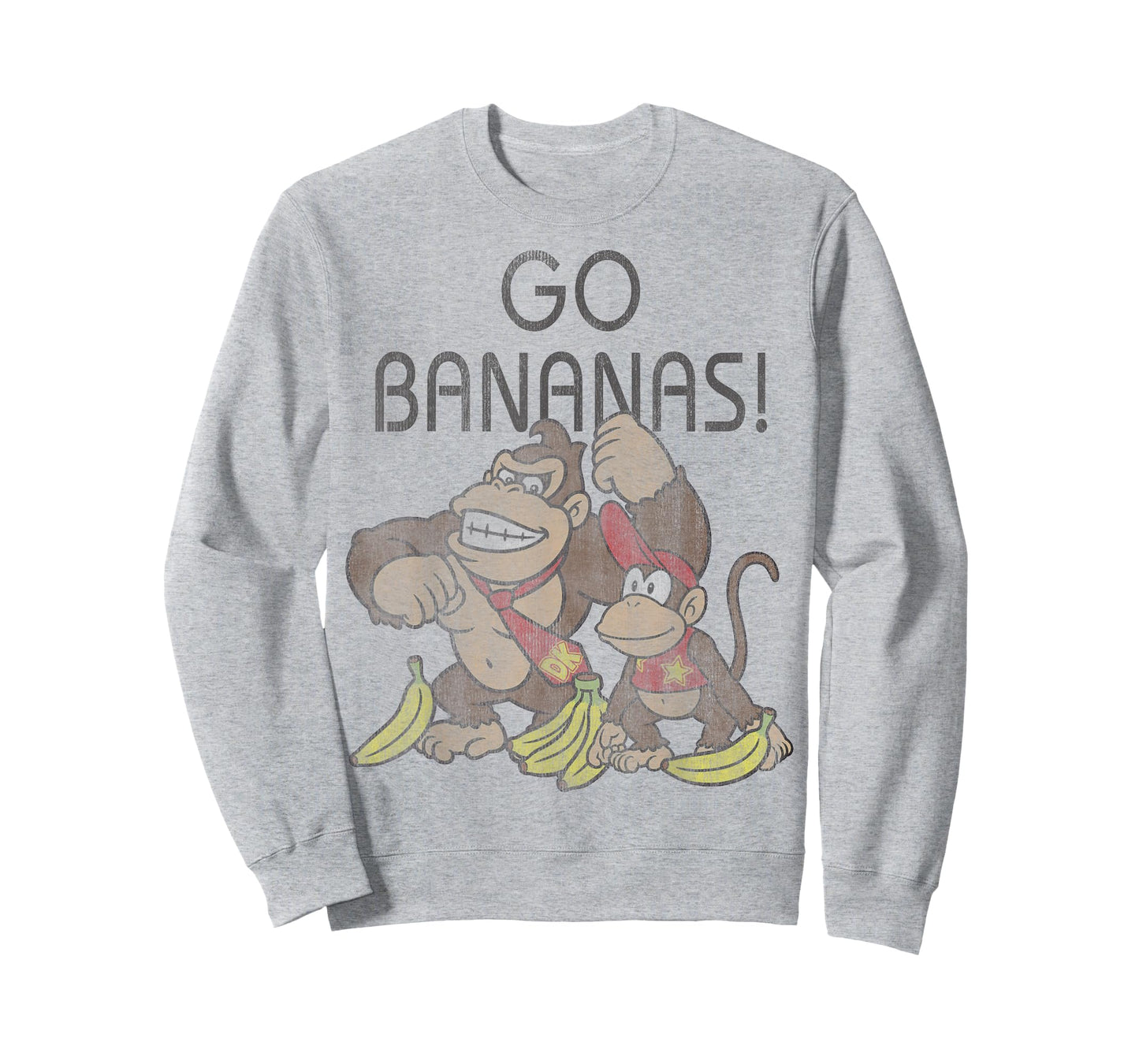 Nintendo Donkey Kong Go Bananas Vintage Graphic T-Shirt T-Shirt