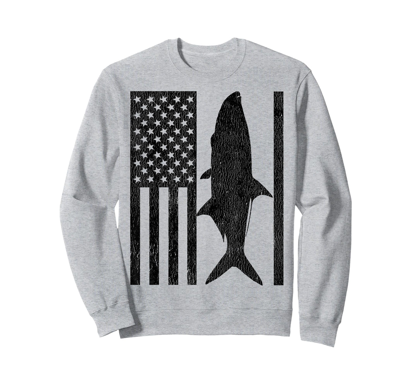 Tarpon Fishing - American Flag Tarpon Fisherman T-Shirt