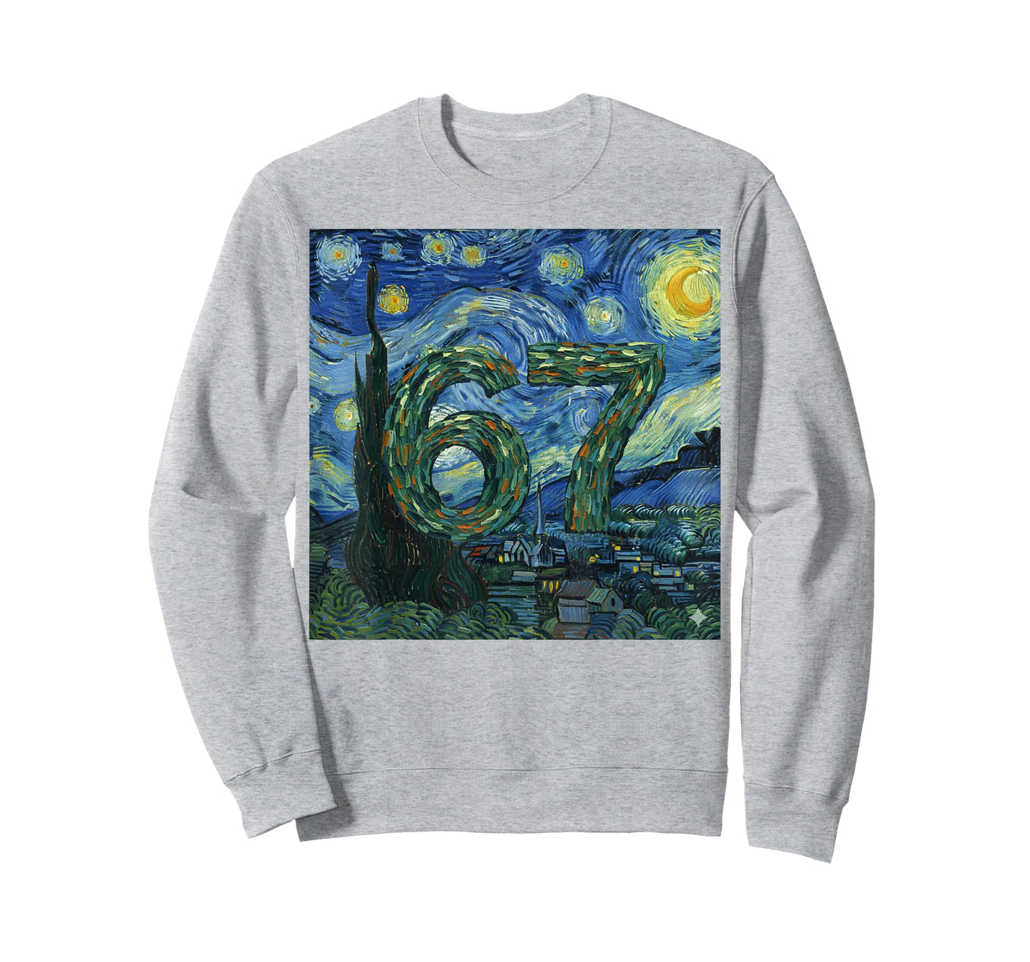 67 Van Gogh Style Gen Alpha Slang T-Shirt