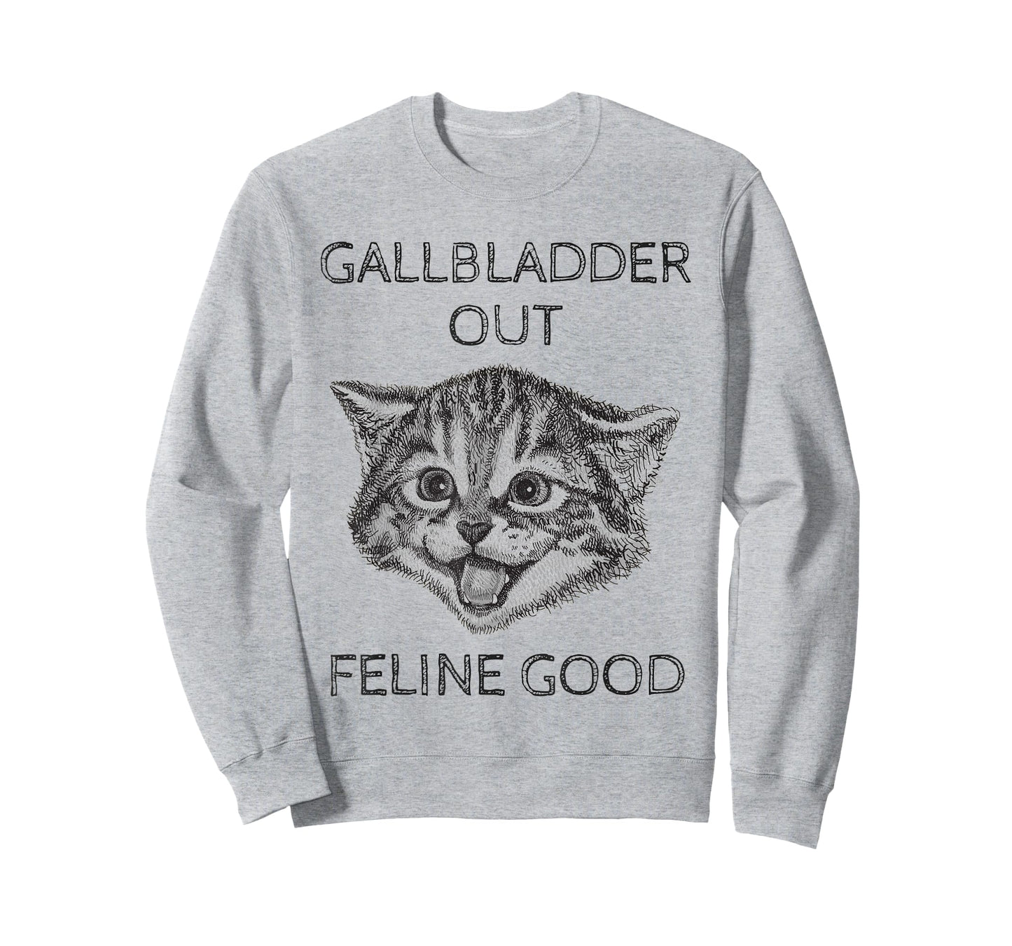 Gallbladder Removal Surgery Cat Gift T-Shirt T-Shirt