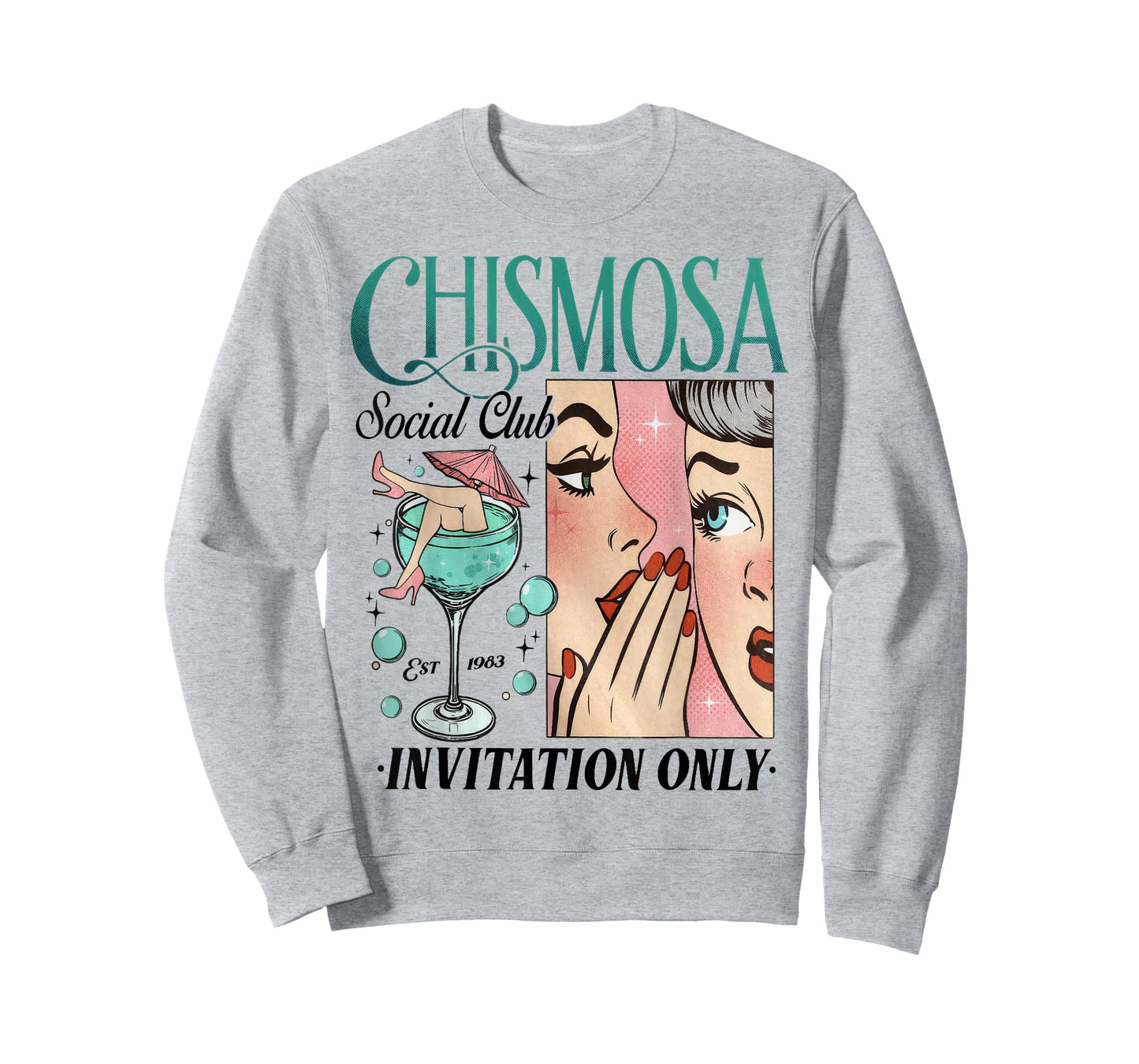 Retro Chismosa Social Club Latina Mexicana Mexican Party T-Shirt